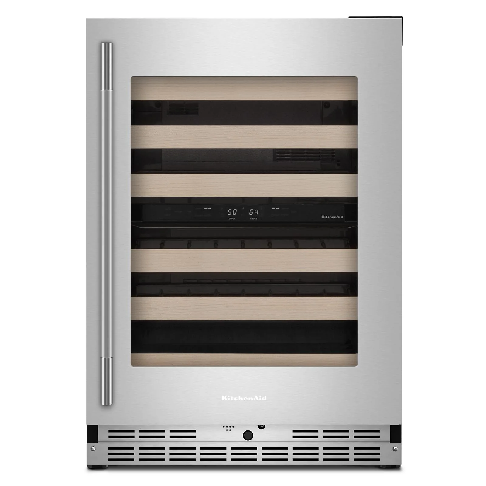 KitchenAid 24" 5.0 Cu. Ft. PrintShield Stainless Steel Undercounter Refrigerator - KUWR524SPS