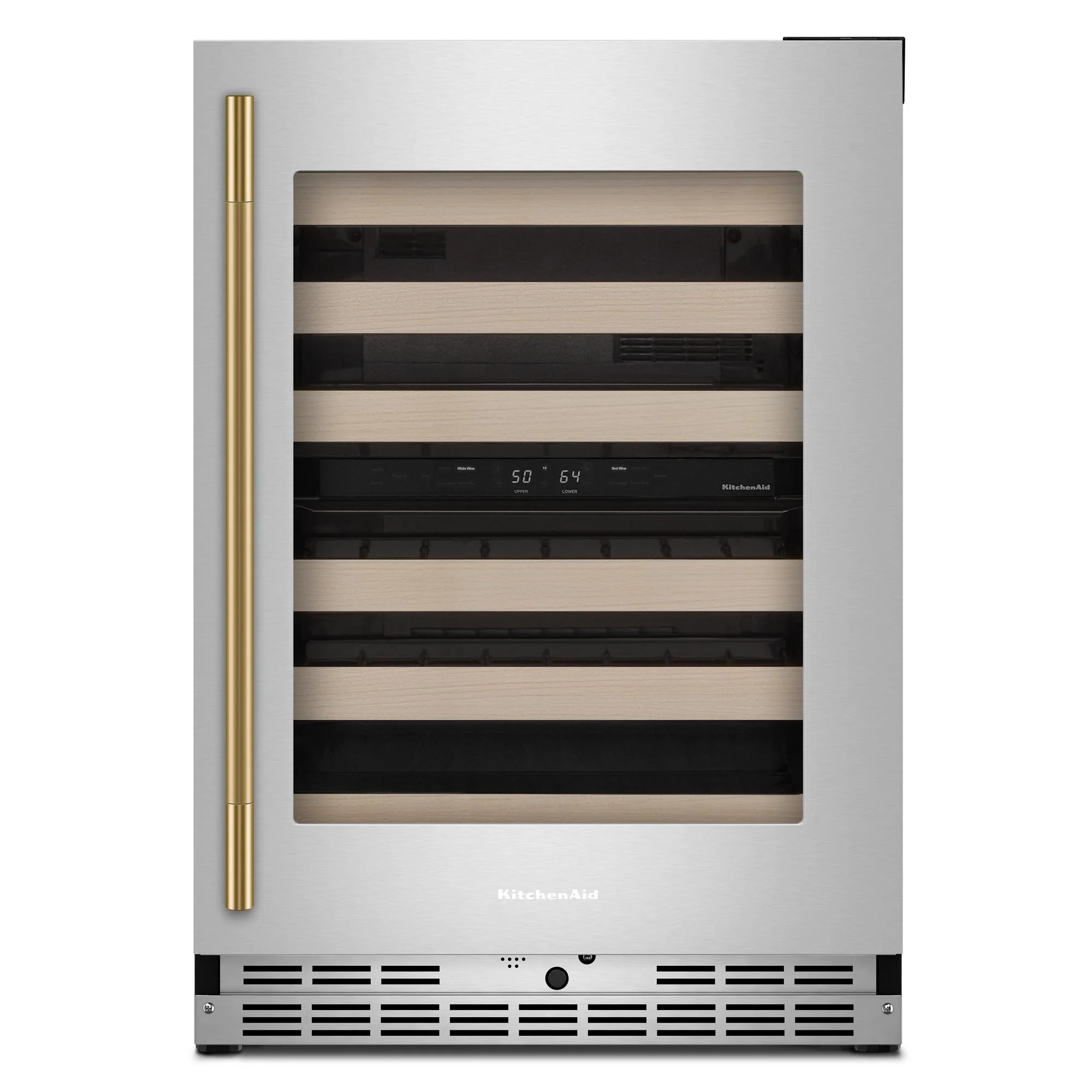KitchenAid 24" 5.0 Cu. Ft. PrintShield Stainless Steel Undercounter Refrigerator - KUWR524SPS - Image 2