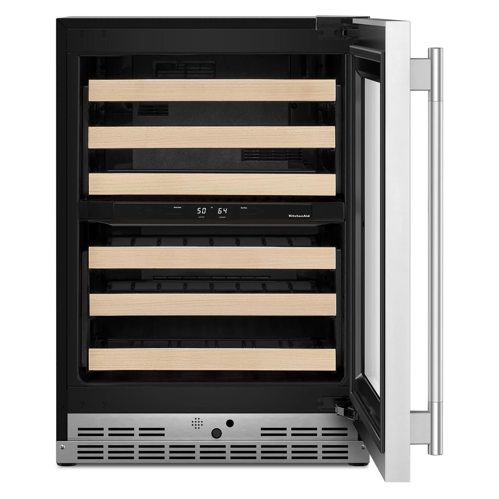 KitchenAid 24" 5.0 Cu. Ft. PrintShield Stainless Steel Undercounter Refrigerator - KUWR524SPS - Image 9