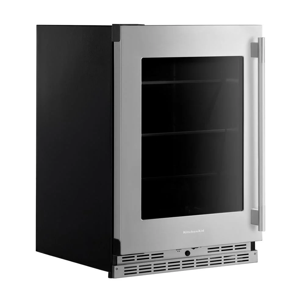 KitchenAid 24" 5.2 Cu. Ft. PrintShield Stainless Steel Undercounter Refrigerator - KURL524SPS - Image 4
