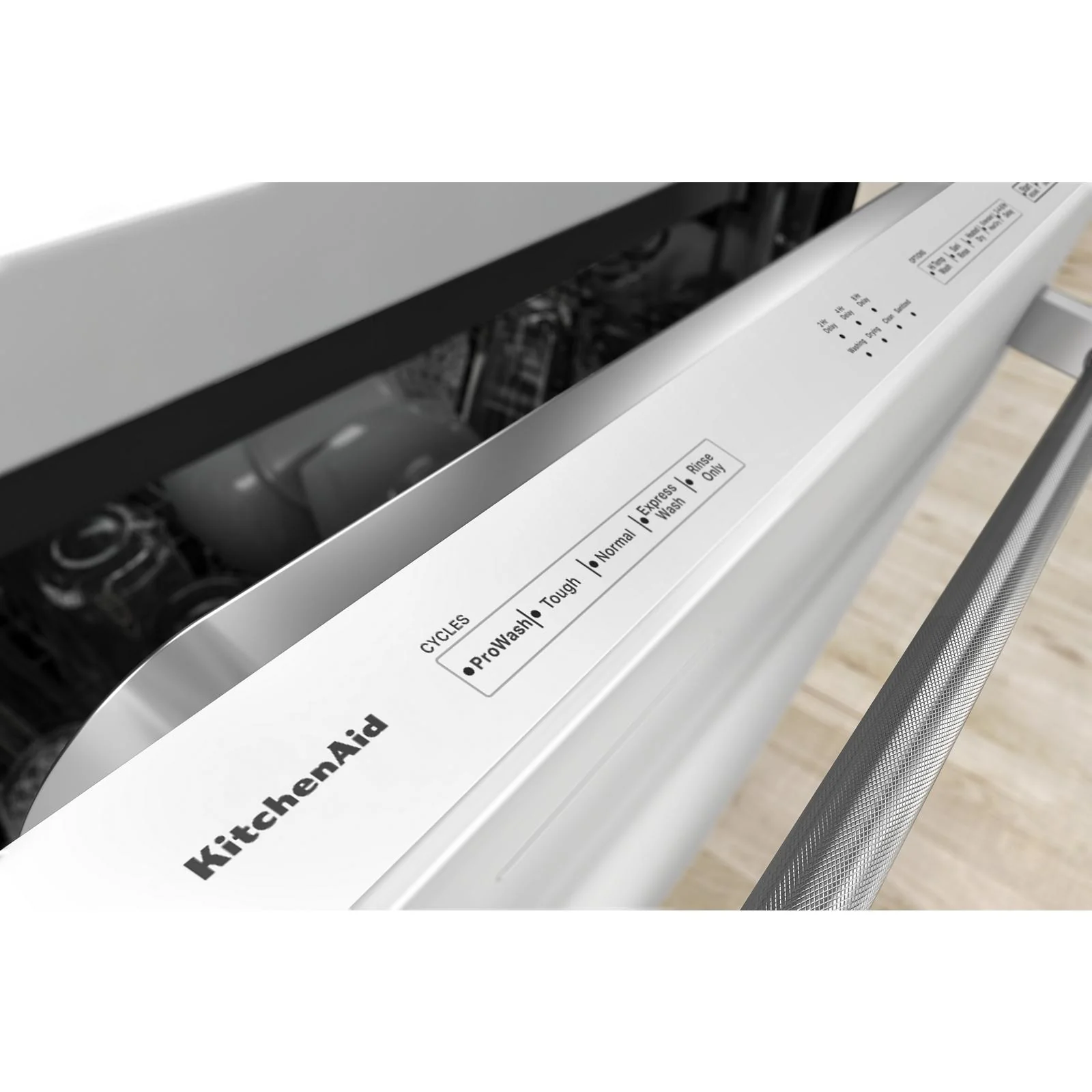 KitchenAid 24" PrintShield Stainless Dishwasher with Third Rack (39 dBA) - KDTE204KPS - Image 2