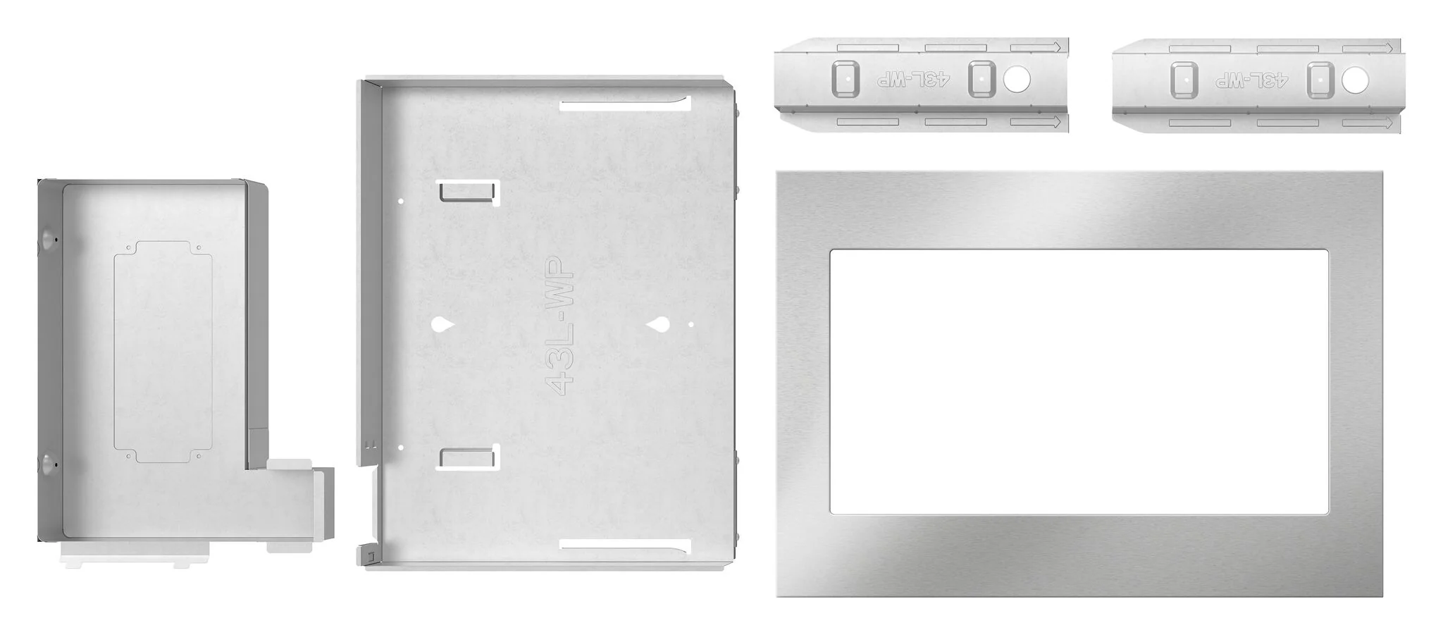 KitchenAid 26.88" Trim Kit for Countertop Microwave - MTK1527PZ - Image 2