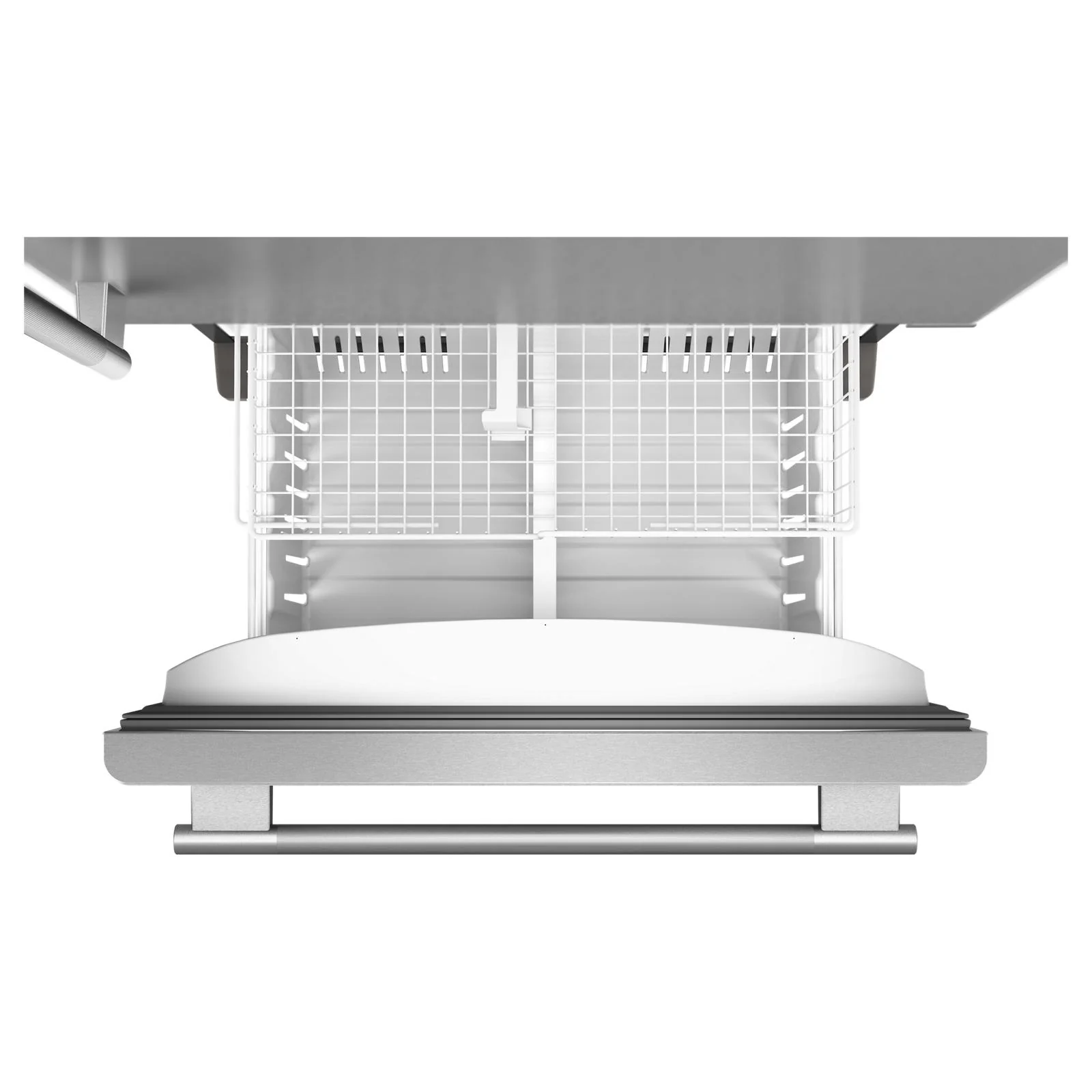 KitchenAid 33" 22 Cu. Ft. PrintShield Stainless Steel Bottom Mount Refrigerator - KRBR133SPS - Image 6