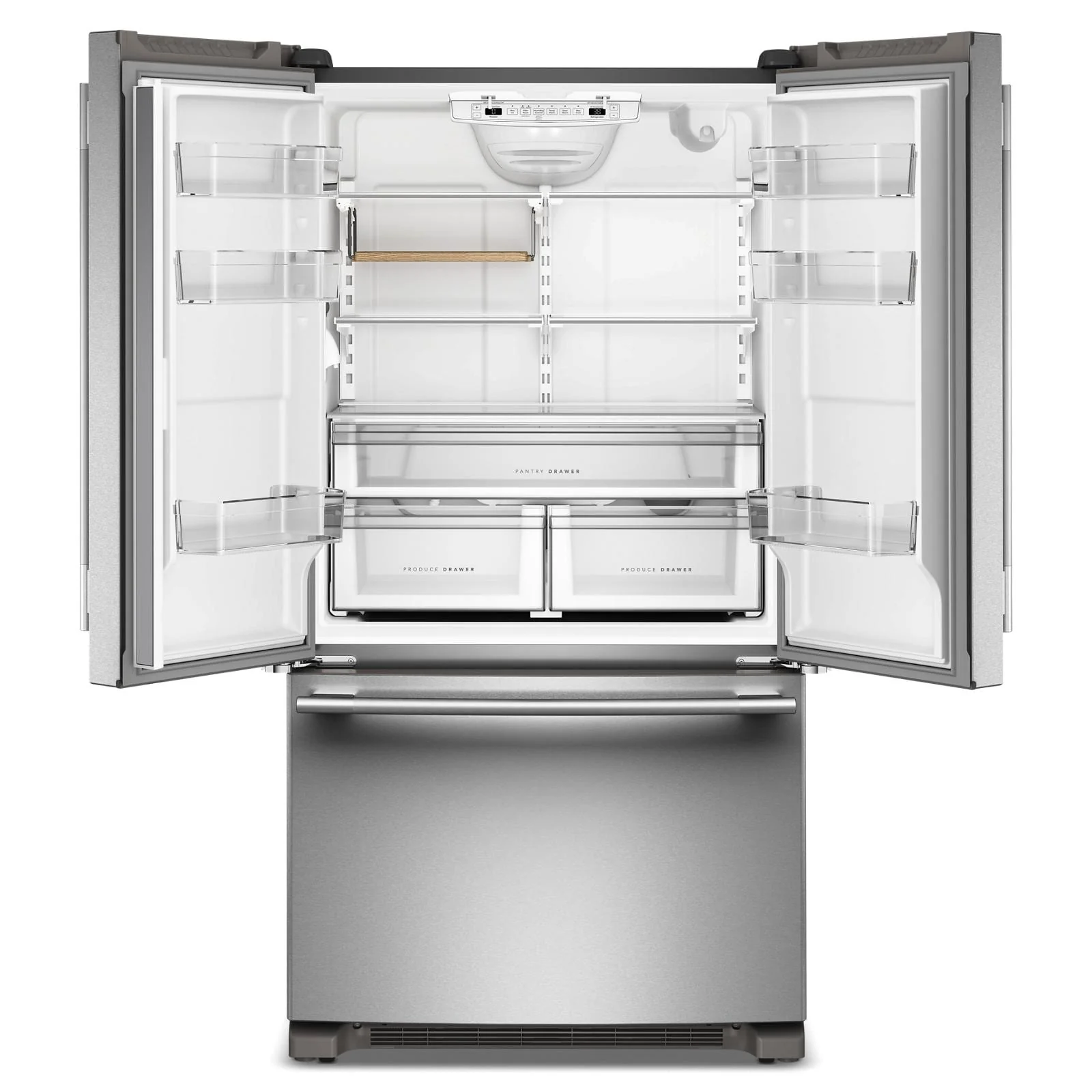 KitchenAid 36" 20.0 Cu. Ft. PrintShield Stainless Steel Counter-Depth French Door Refrigerator - KRFC136SPS - Image 5