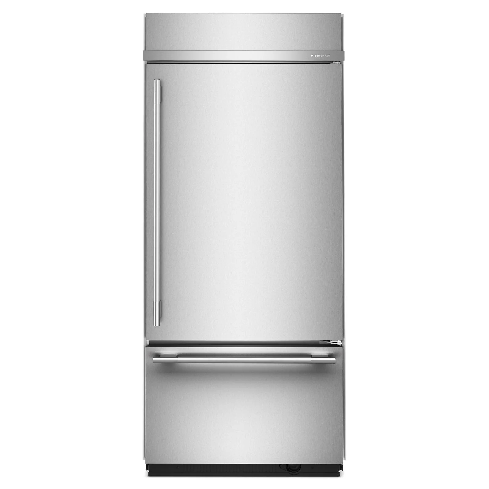 KitchenAid 36" 20.9 Cu. Ft. PrintShield Stainless Steel Built-In Bottom Mount Refrigerator - KBBR336SPS