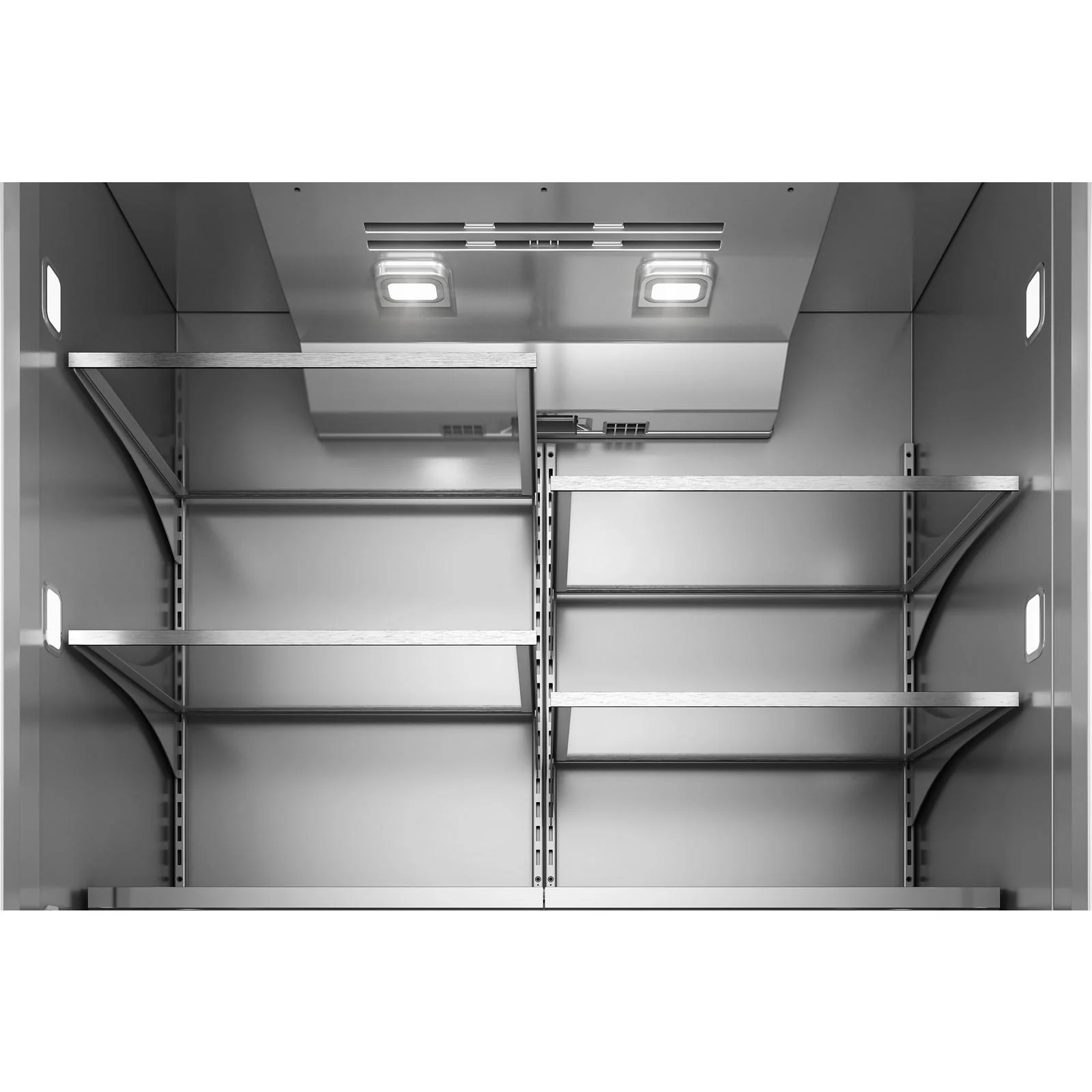 KitchenAid 36" 20.9 Cu. Ft. PrintShield Stainless Steel Built-In Bottom Mount Refrigerator - KBBR336SPS - Image 12
