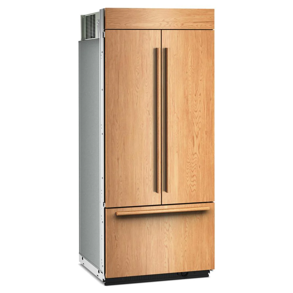 KitchenAid 36" 21.0 Cu. Ft. Panel-Ready Built-In French Door Refrigerator with Platinum Interior – KBFN536TPA - Image 4