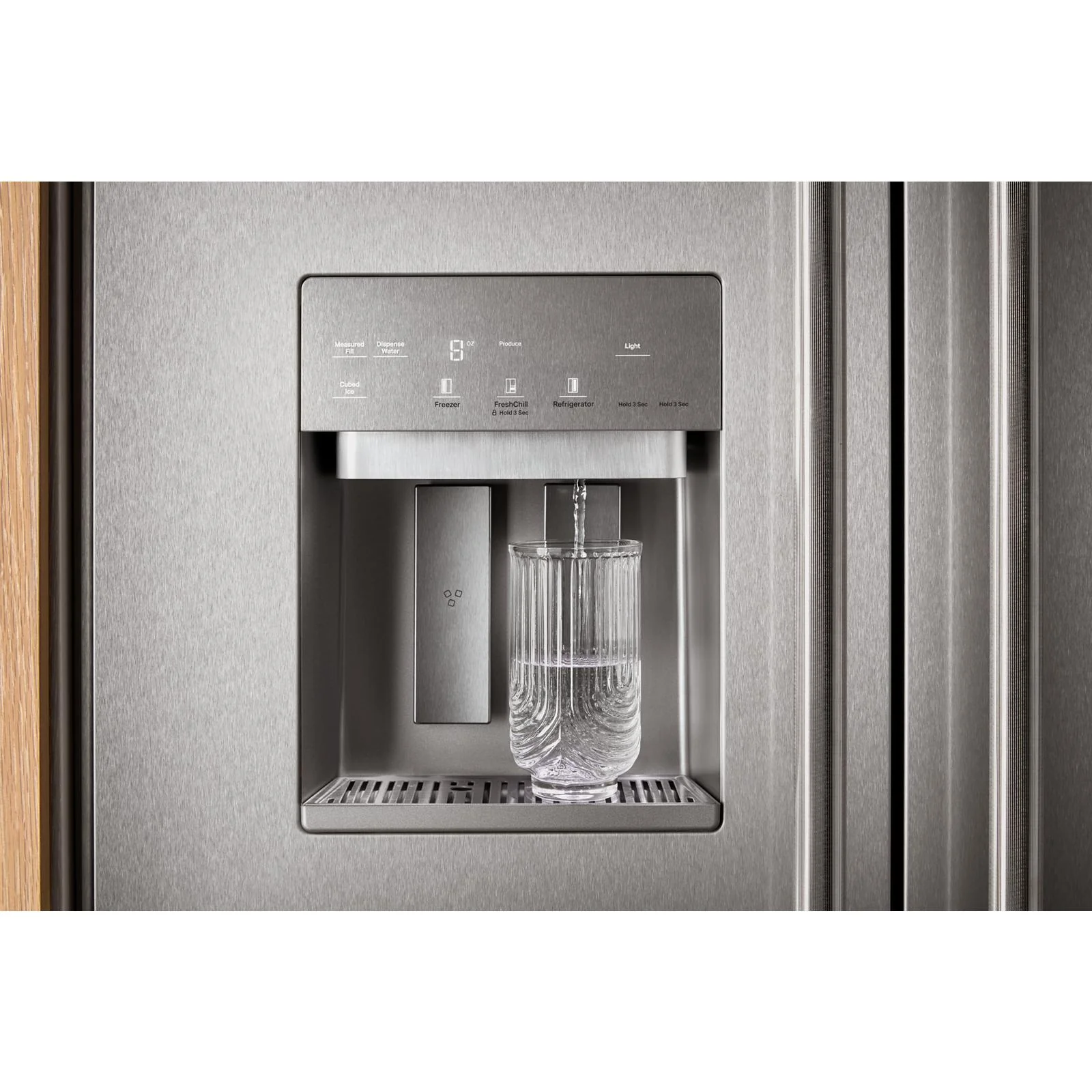 KitchenAid 36" 21.0 Cu. Ft. PrintShield Stainless Steel Built-In Side-by-Side Refrigerator - KBSD736SPS - Image 10