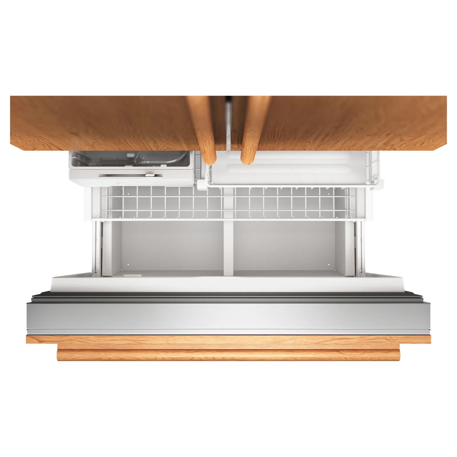 KitchenAid 36" 22.0 Cu. Ft. Panel-Ready Counter-Depth French Door Refrigerator - KRFC136TPA - Image 6