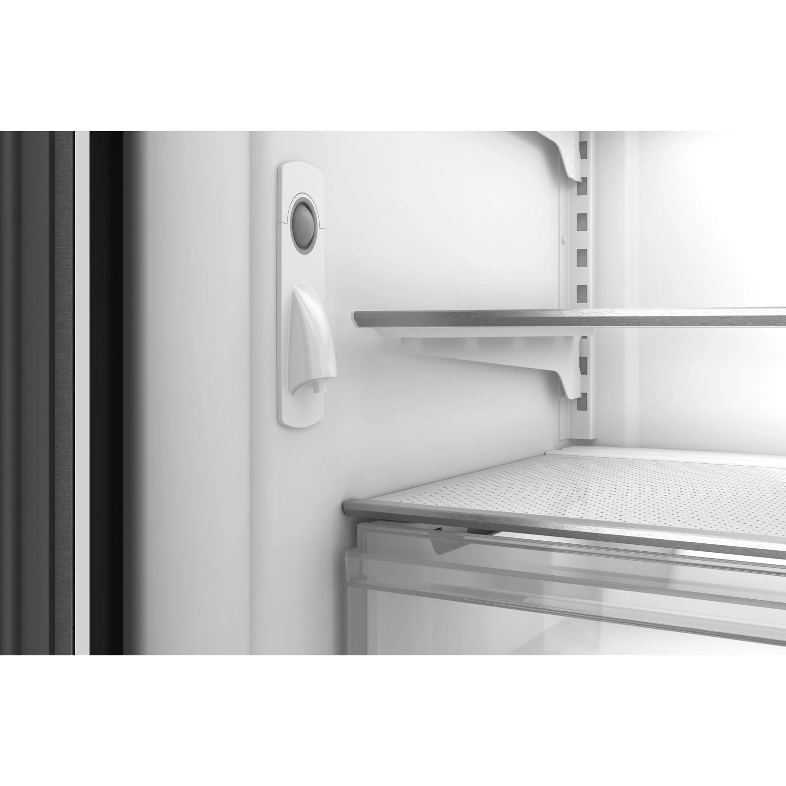 KitchenAid 36" 22.0 Cu. Ft. PrintShield Stainless Steel Counter-Depth French Door Refrigerator - KRFC136TPS - Image 10