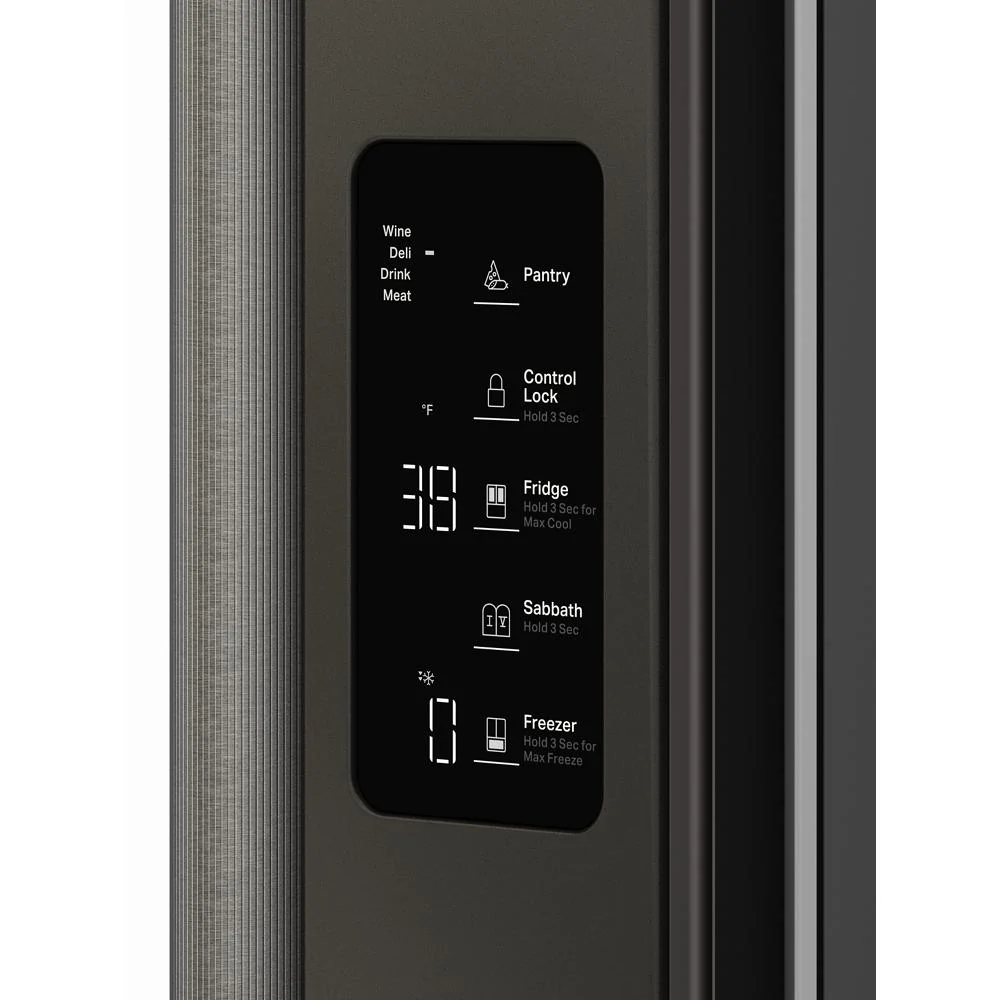 KitchenAid 36" 24.8 Cu. Ft. Black Ore Counter-Depth French Door Refrigerator with Internal Water Dispenser – KRFC336SBE - Image 10