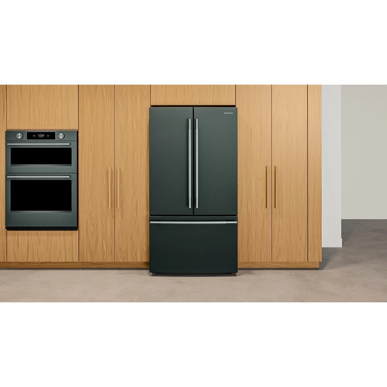 KitchenAid 36" 24.8 Cu. Ft. Juniper Counter-Depth French Door Refrigerator with Internal Water Dispenser – KRFC336SJP - Image 2