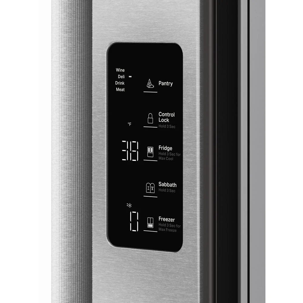 KitchenAid 36" 24.8 Cu. Ft. PrintShield Stainless Steel Counter-Depth French Door Refrigerator with Internal Water Dispenser – KRFC336SPS - Image 11