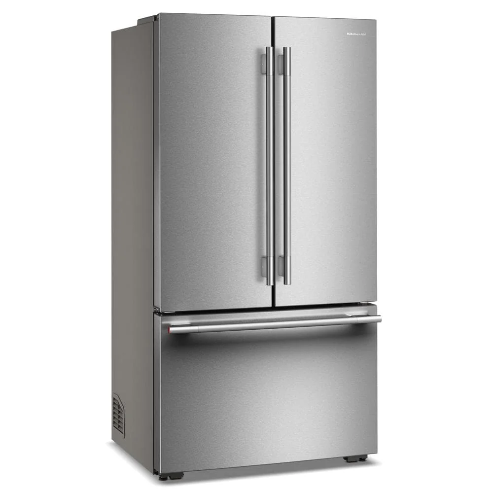 KitchenAid 36" 24.8 Cu. Ft. PrintShield Stainless Steel Counter-Depth French Door Refrigerator with Internal Water Dispenser – KRFC336SPS - Image 4