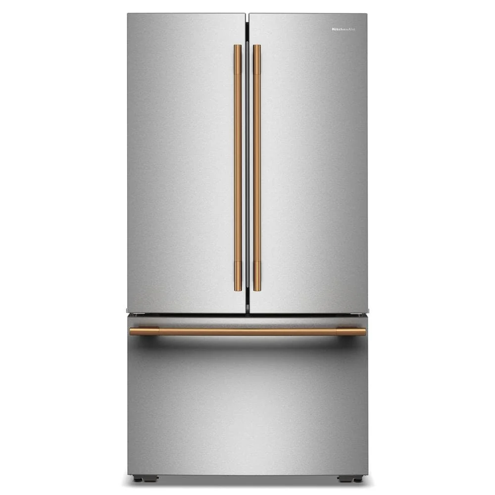KitchenAid 36" 24.8 Cu. Ft. PrintShield Stainless Steel Counter-Depth French Door Refrigerator with Internal Water Dispenser – KRFC336SPS - Image 7