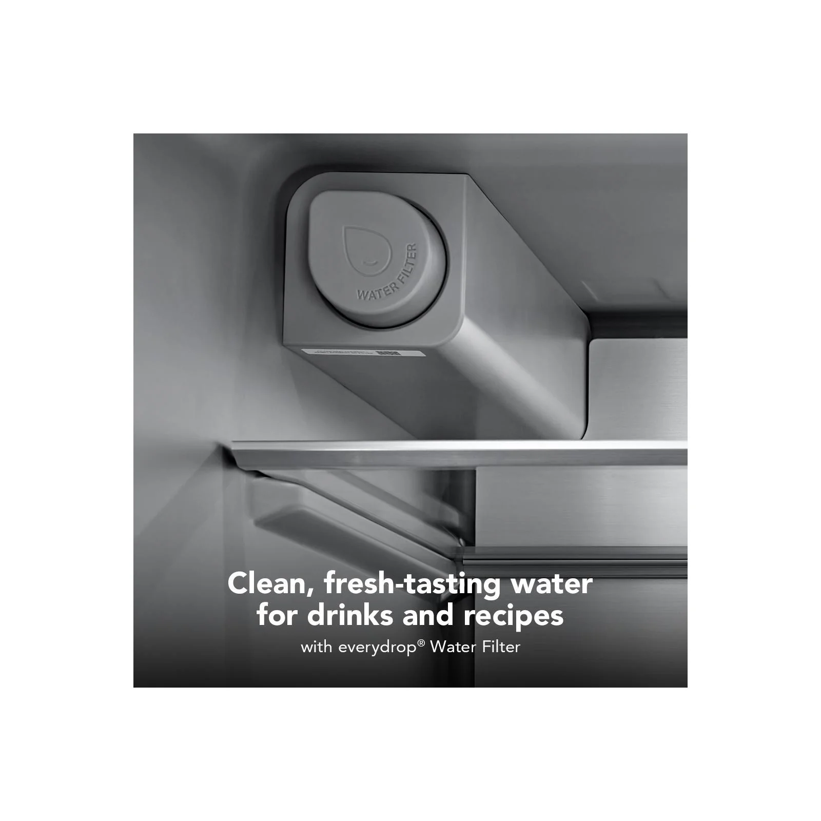 KitchenAid 36" 30 Cu. Ft. Black Ore French Door Refrigerator - KRFF436SBE - Image 10