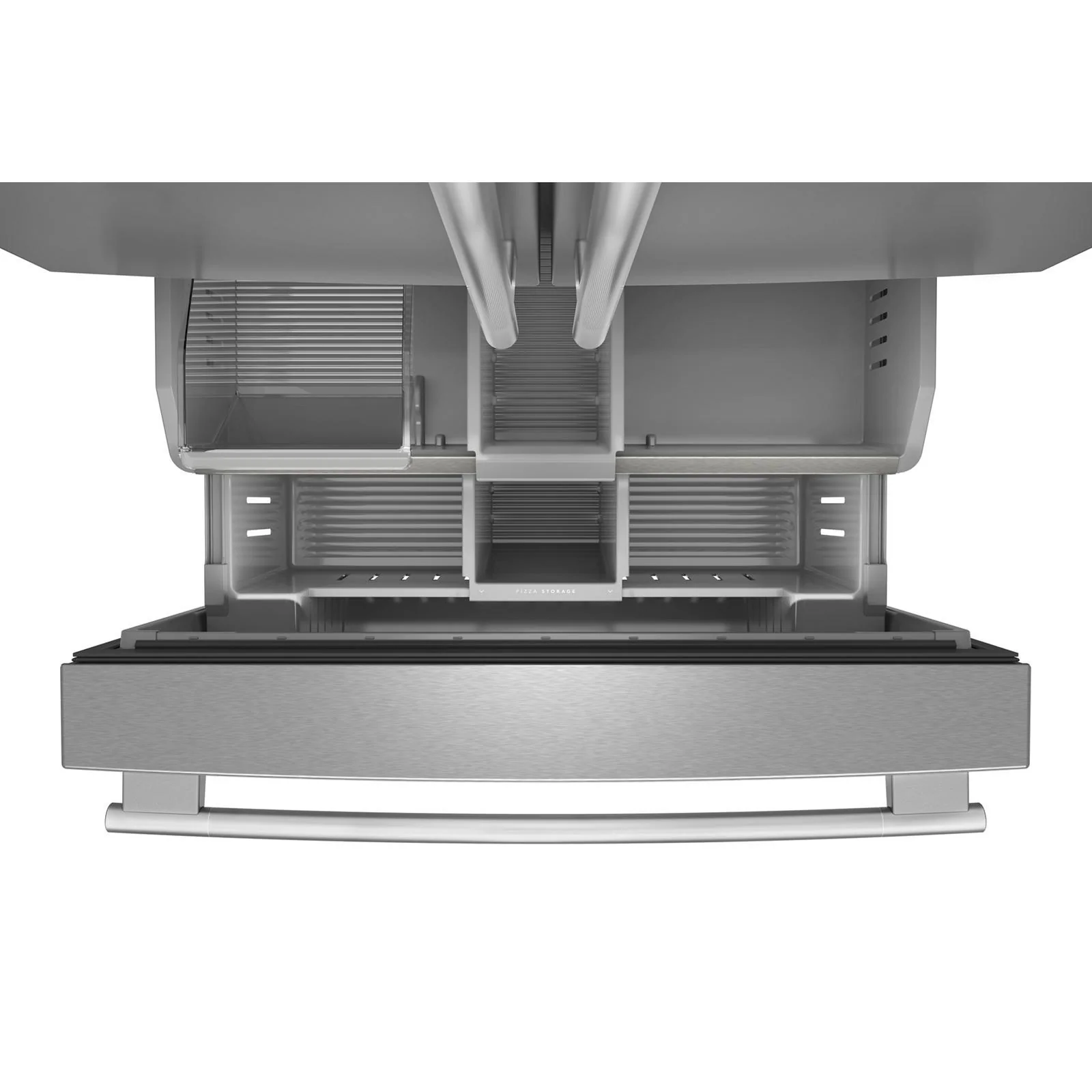 KitchenAid 36" 31 Cu. Ft. PrintShield Stainless Steel French Door Refrigerator - KRFF336SPS - Image 8