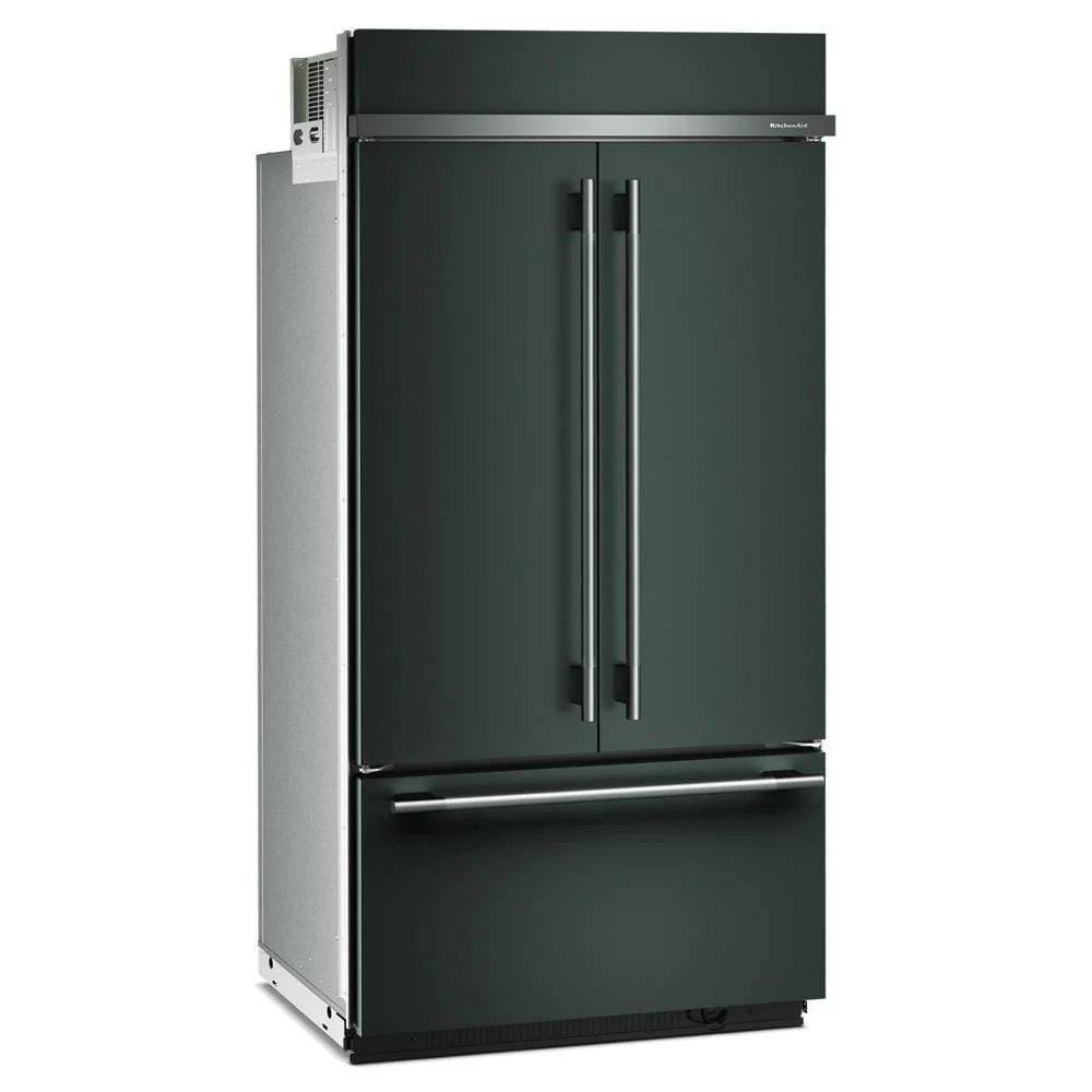 KitchenAid 42" 24.0 Cu. Ft. Juniper Built-In French Door Refrigerator - KBFN542SJP - Image 4