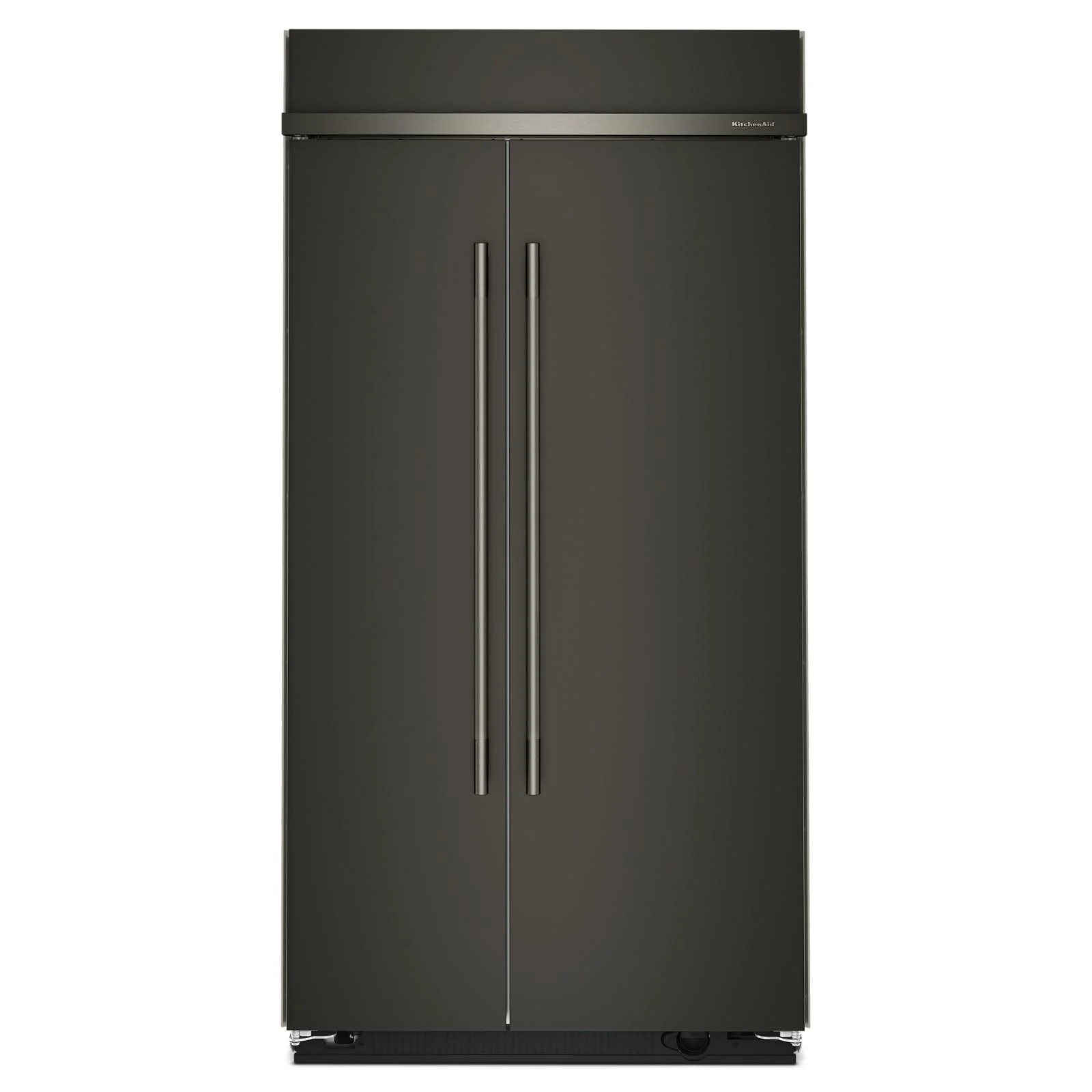 KitchenAid 42" 25.5 Cu. Ft. Black Ore Built-In Side-by-Side Refrigerator - KBSN742SBE - Image 8