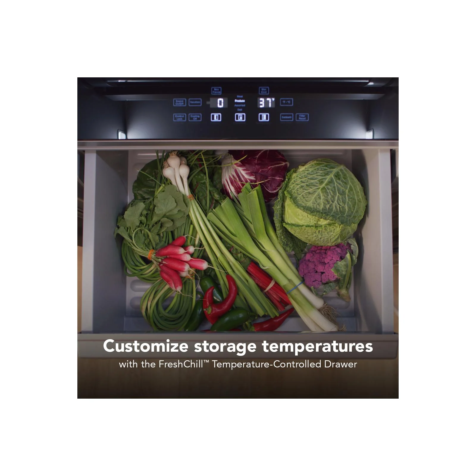 KitchenAid 42" 26.0 Cu. Ft. Juniper Built-In Side-by-Side Refrigerator - KBSN742SJP - Image 12