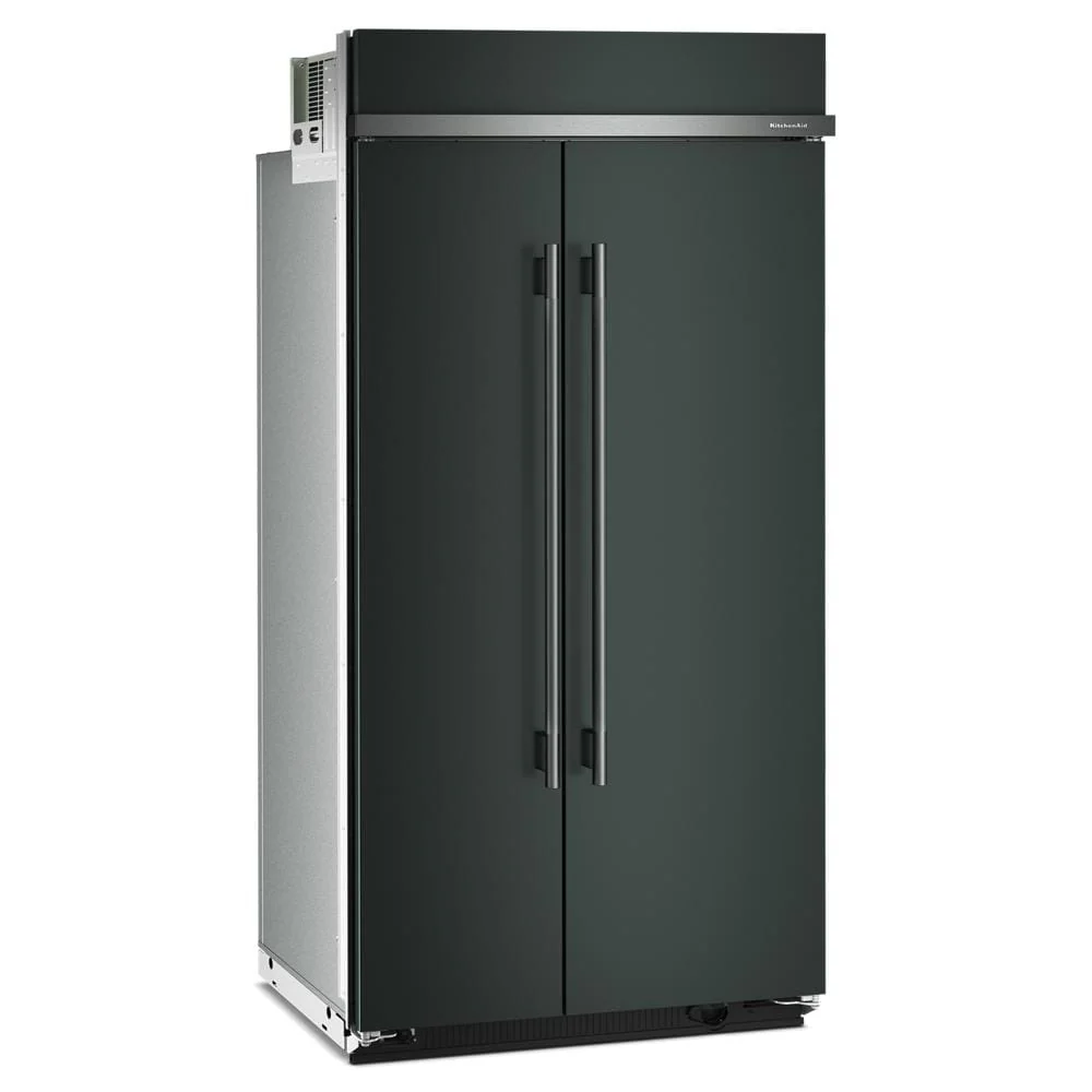 KitchenAid 42" 26.0 Cu. Ft. Juniper Built-In Side-by-Side Refrigerator - KBSN742SJP - Image 3