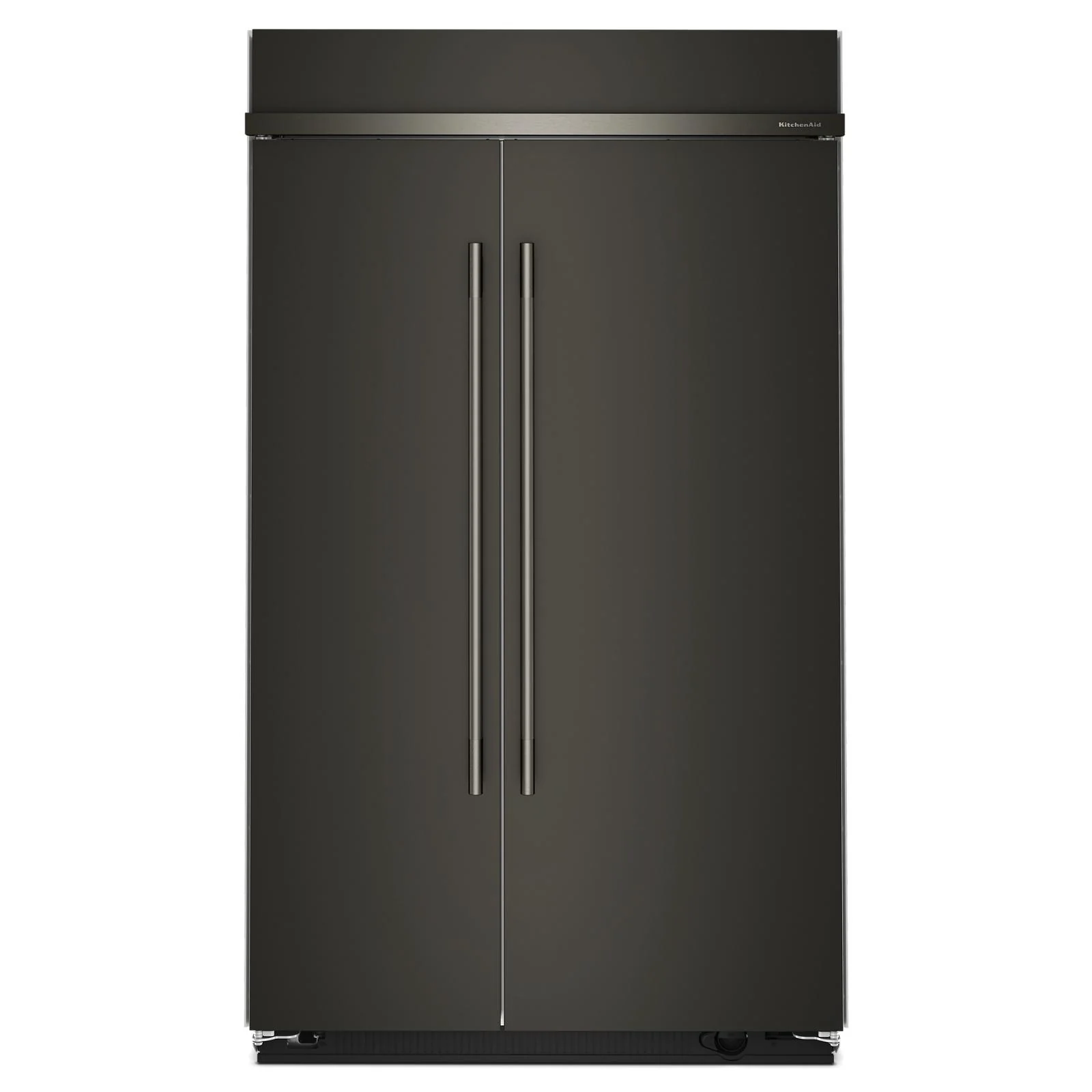 KitchenAid 48" 30.0 Cu. Ft. Black Ore Built-In Side-by-Side Refrigerator - KBSN748SBE - Image 9