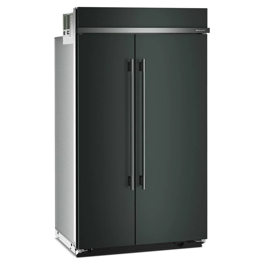 KitchenAid 48" 30.0 Cu. Ft. Juniper Built-In Side-by-Side Refrigerator - KBSN748SJP - Image 4