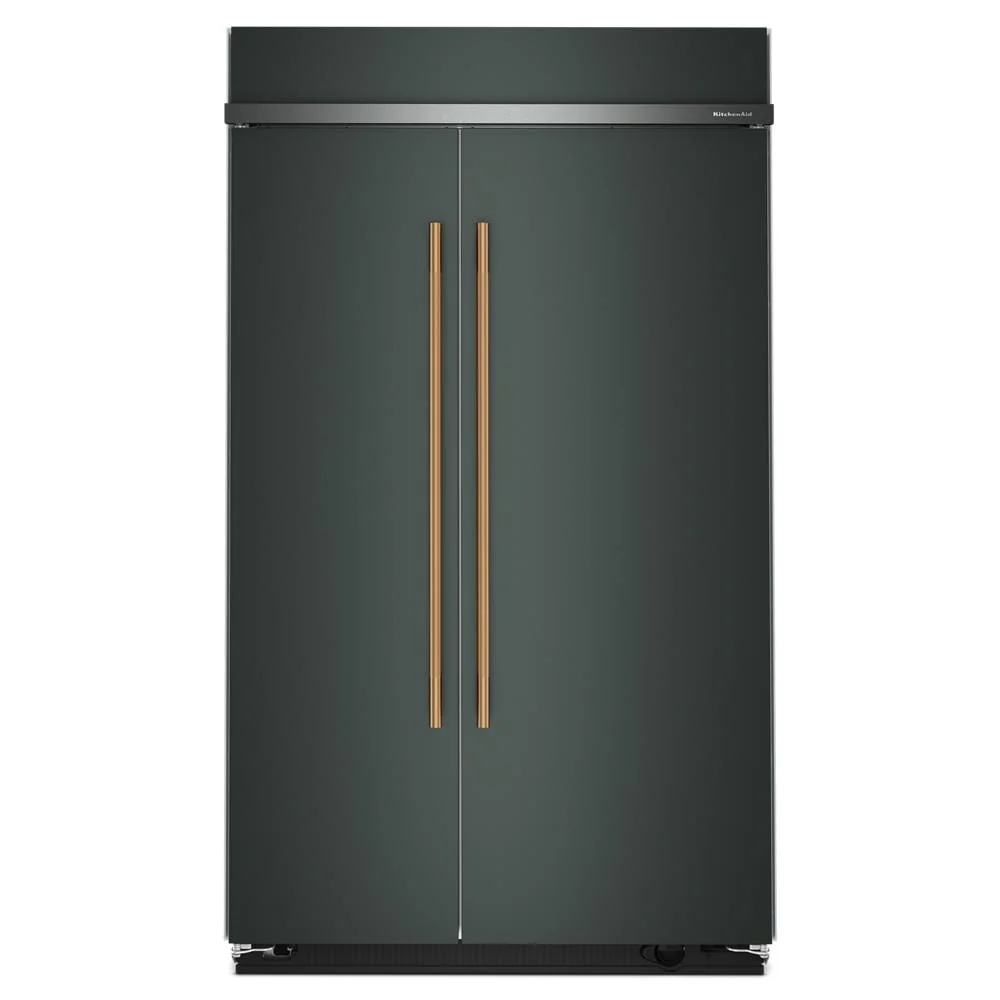 KitchenAid 48" 30.0 Cu. Ft. Juniper Built-In Side-by-Side Refrigerator - KBSN748SJP - Image 7