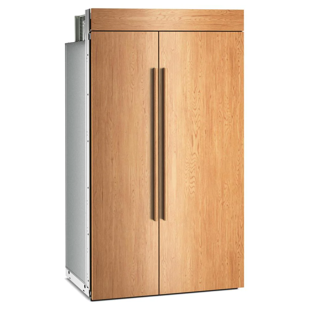 KitchenAid 48" 30.0 Cu. Ft. Panel-Ready Built-In Side-by-Side Refrigerator with Platinum Interior â KBSN748TPA - Image 4