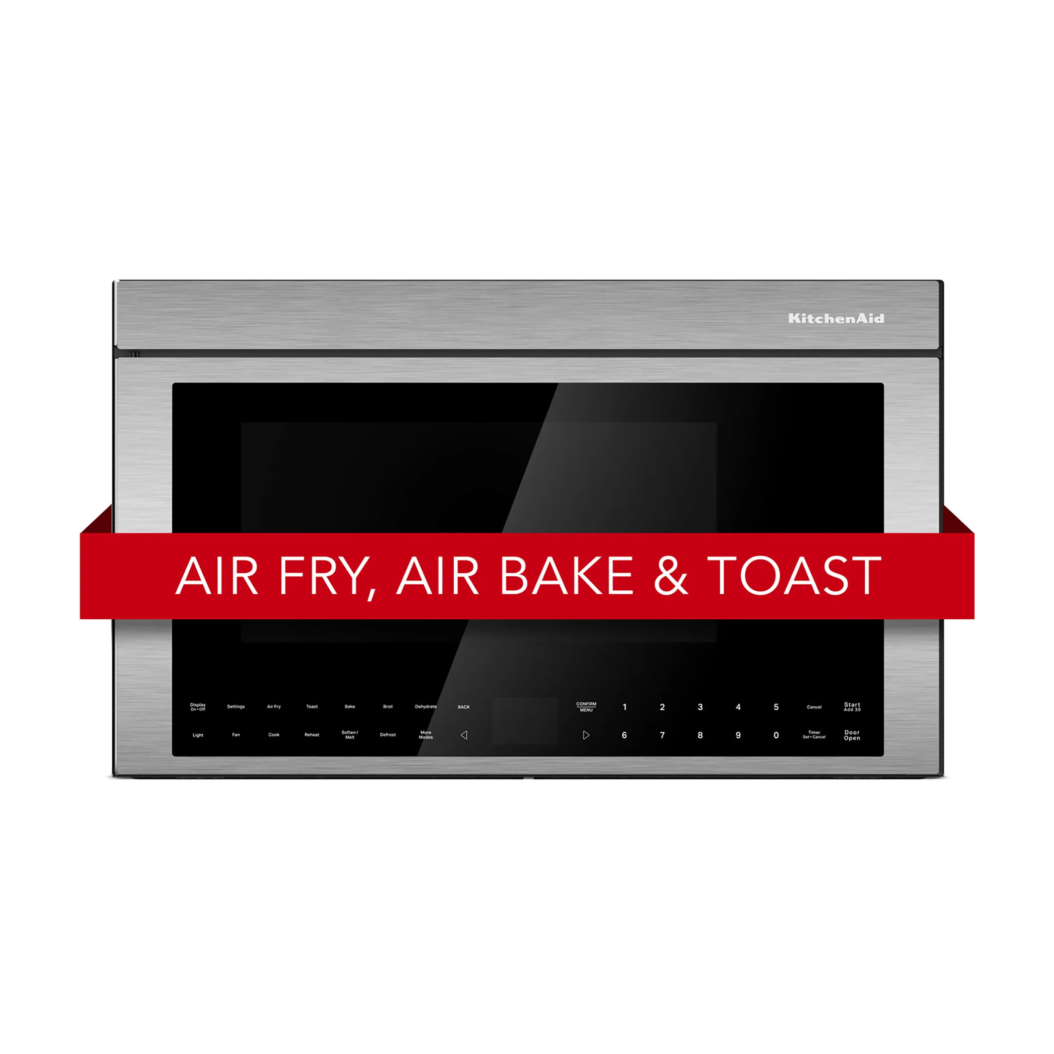 KitchenAid Air Fry Over-the-Range Microwave (1.1 Cu Ft) - YKMMF530PPS - Image 2