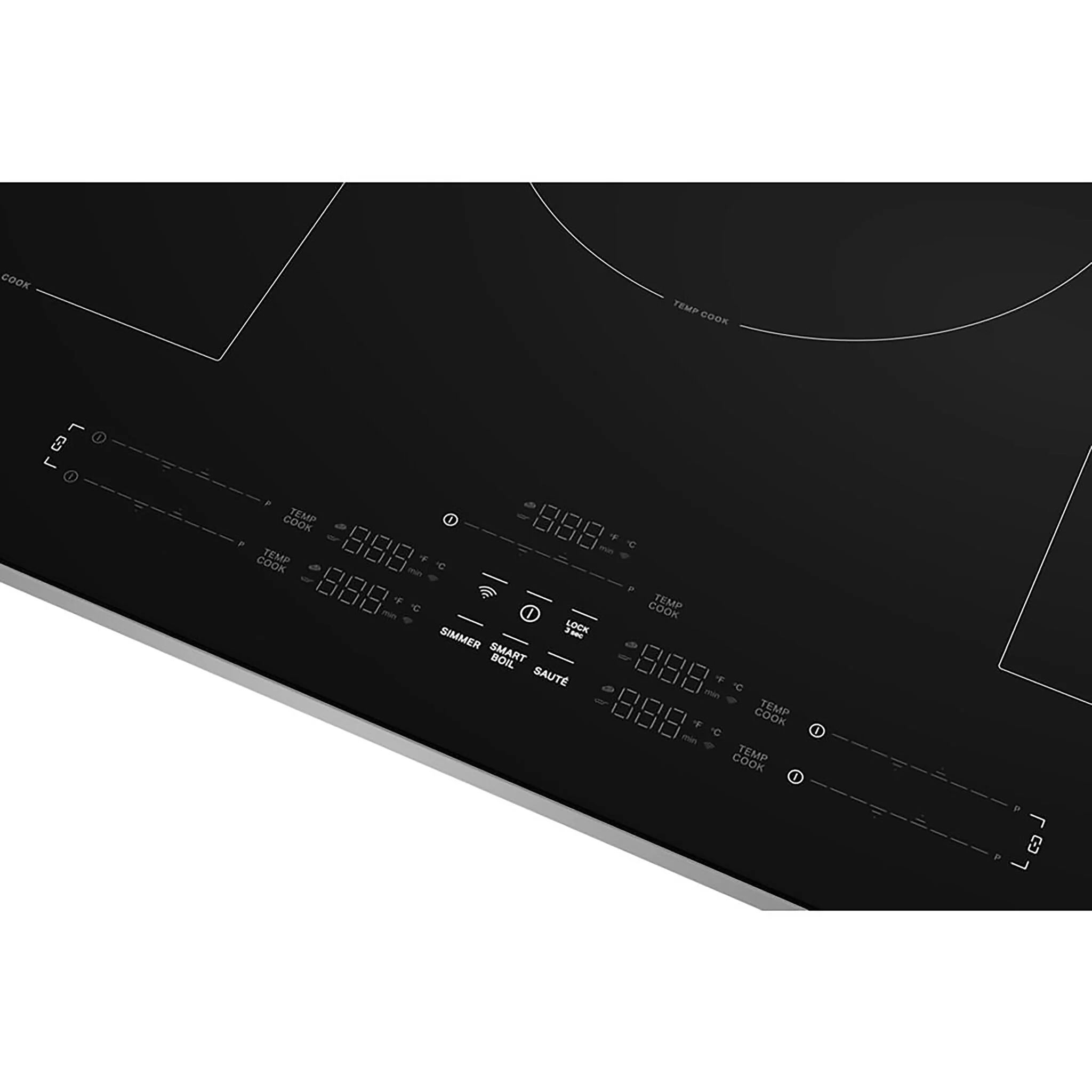 KitchenAid Black 36" Induction Cooktop - KCIT736SBL - Image 3