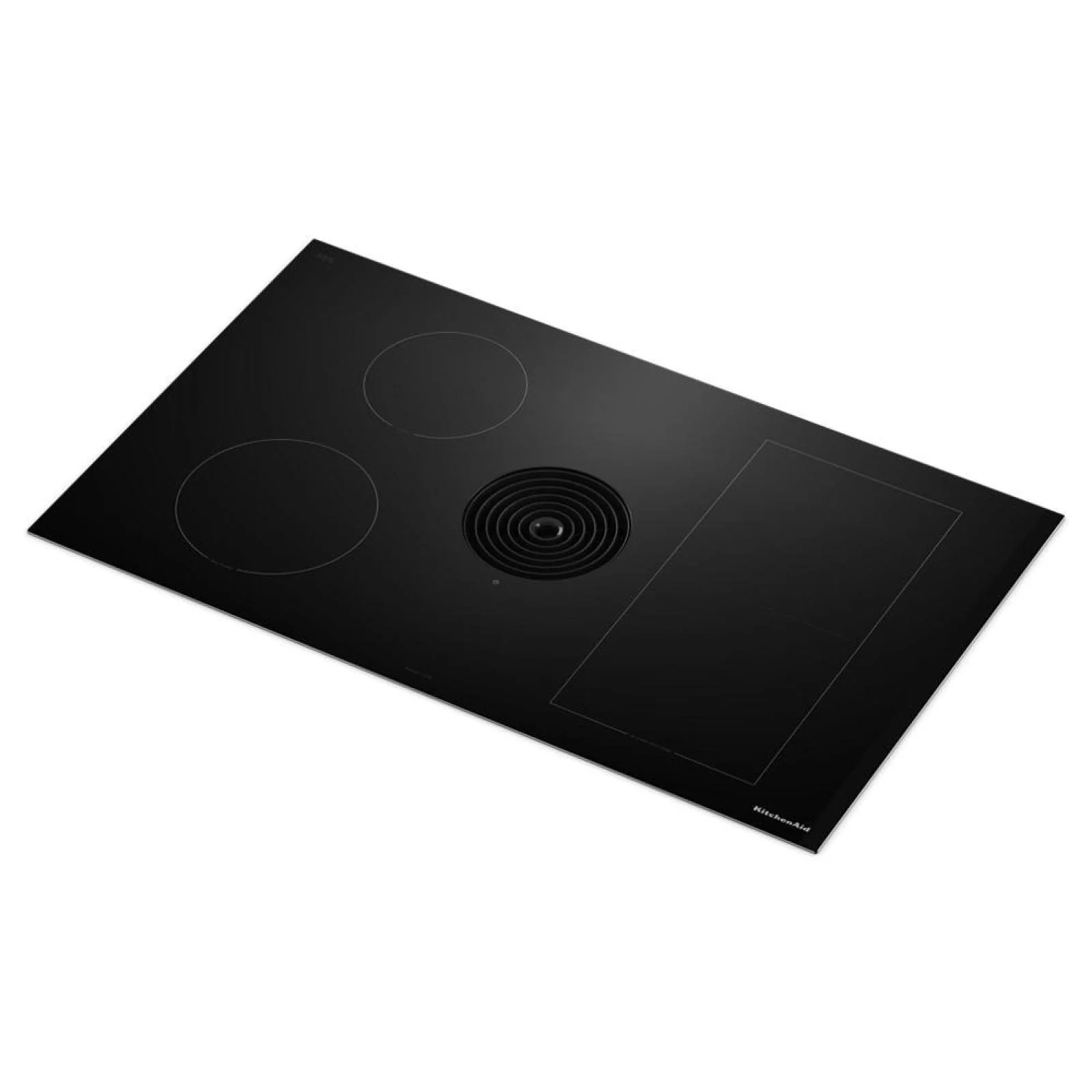 KitchenAid Black 36" Induction Downdraft Cooktop - KCID936SBL - Image 3