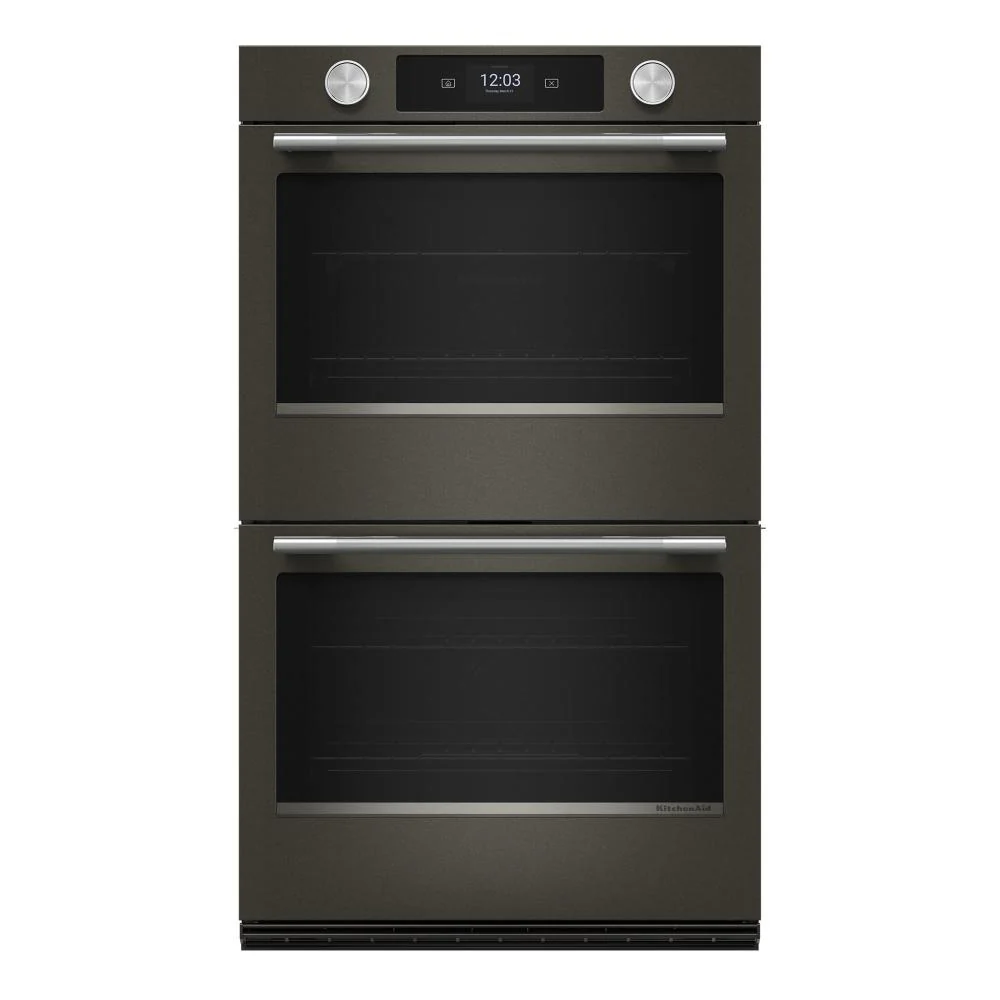 KitchenAid Black Ore 30" Smart Electric Double Wall Oven with Intelligent Cooking Camera (10 Cu. Ft.) - KOED930SBE - Image 8
