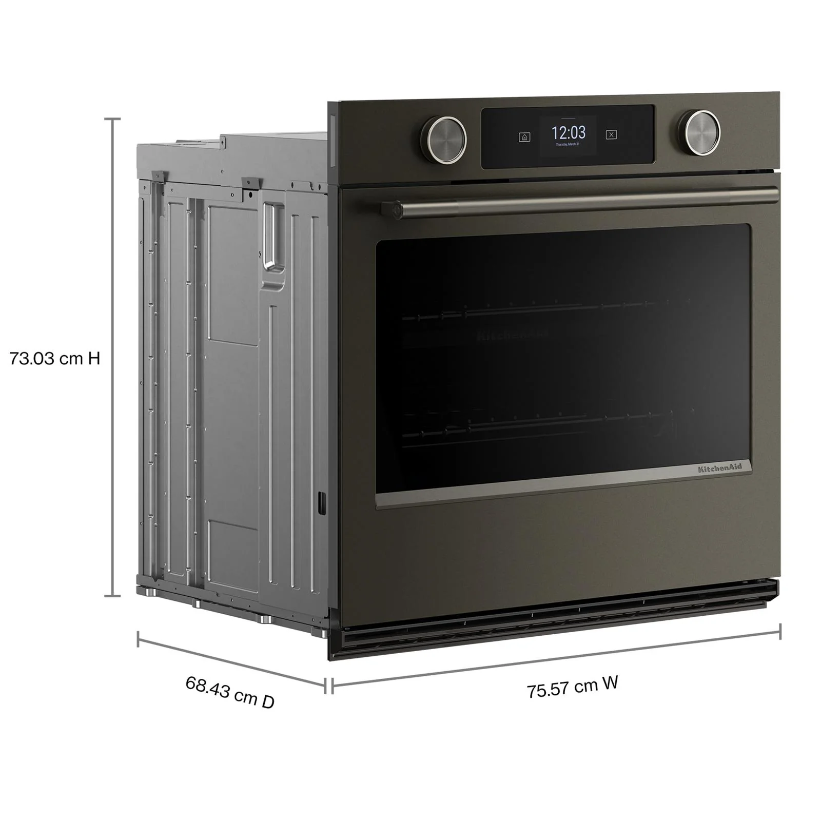 KitchenAid Black Ore 30" Wall Oven (5 cu ft) - KOES730SBE - Image 9