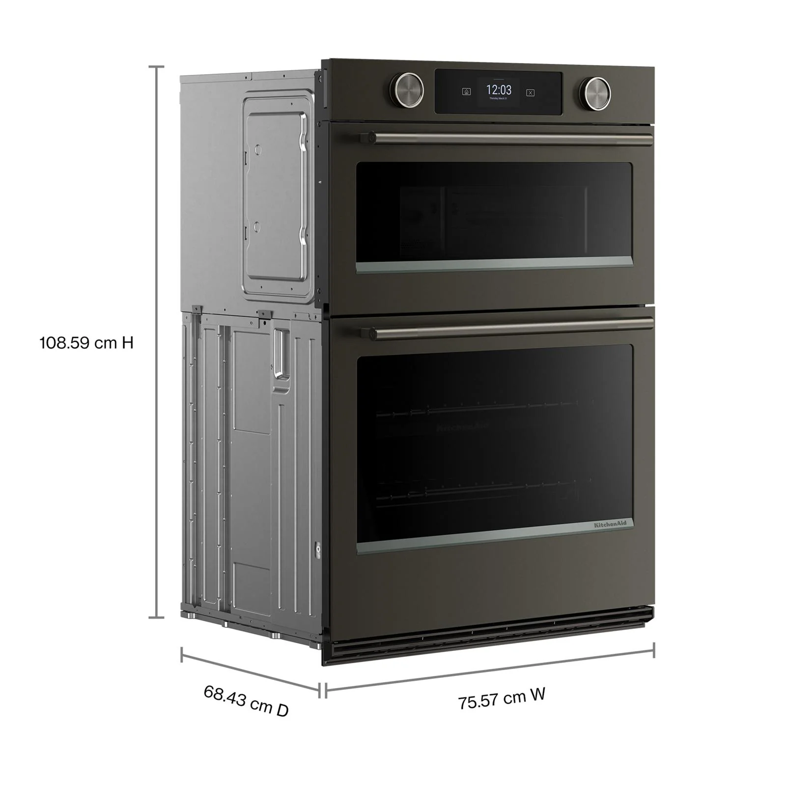 KitchenAid Black Ore 30" Wall Oven with Microwave (6.4 cu ft) - KOEC730SBE - Image 6