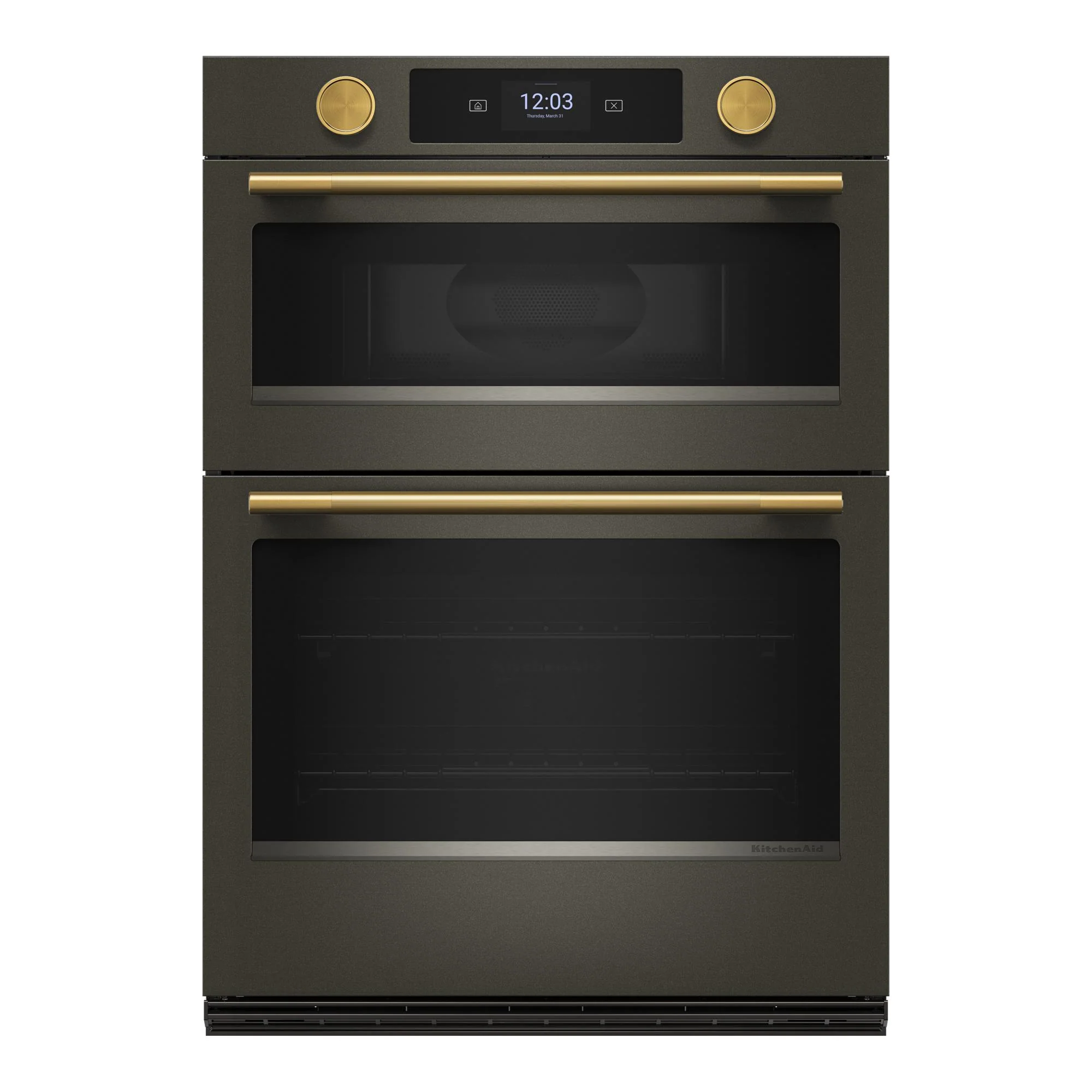 KitchenAid Black Ore 30" Wall Oven with Microwave (6.4 cu ft) - KOEC730SBE - Image 7