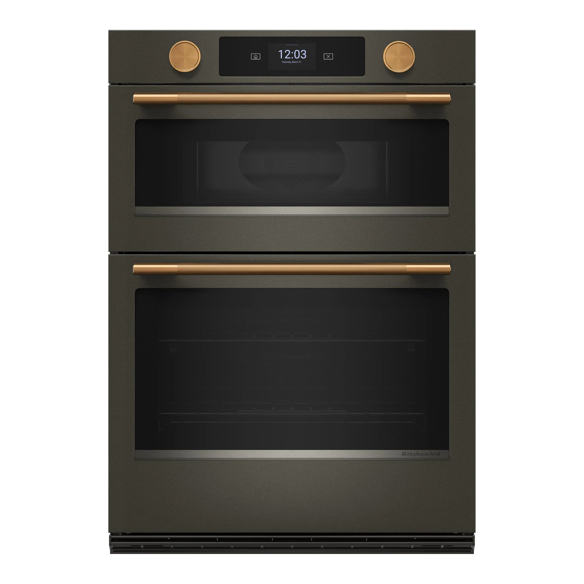 KitchenAid Black Ore 30" Wall Oven with Microwave (6.4 cu ft) - KOEC730SBE - Image 8