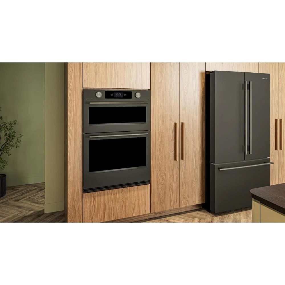 KitchenAid Black Ore 30" Wall Oven with Microwave with Intelligent Cooking Camera (5 cu ft) - KOEC930SBE - Image 2