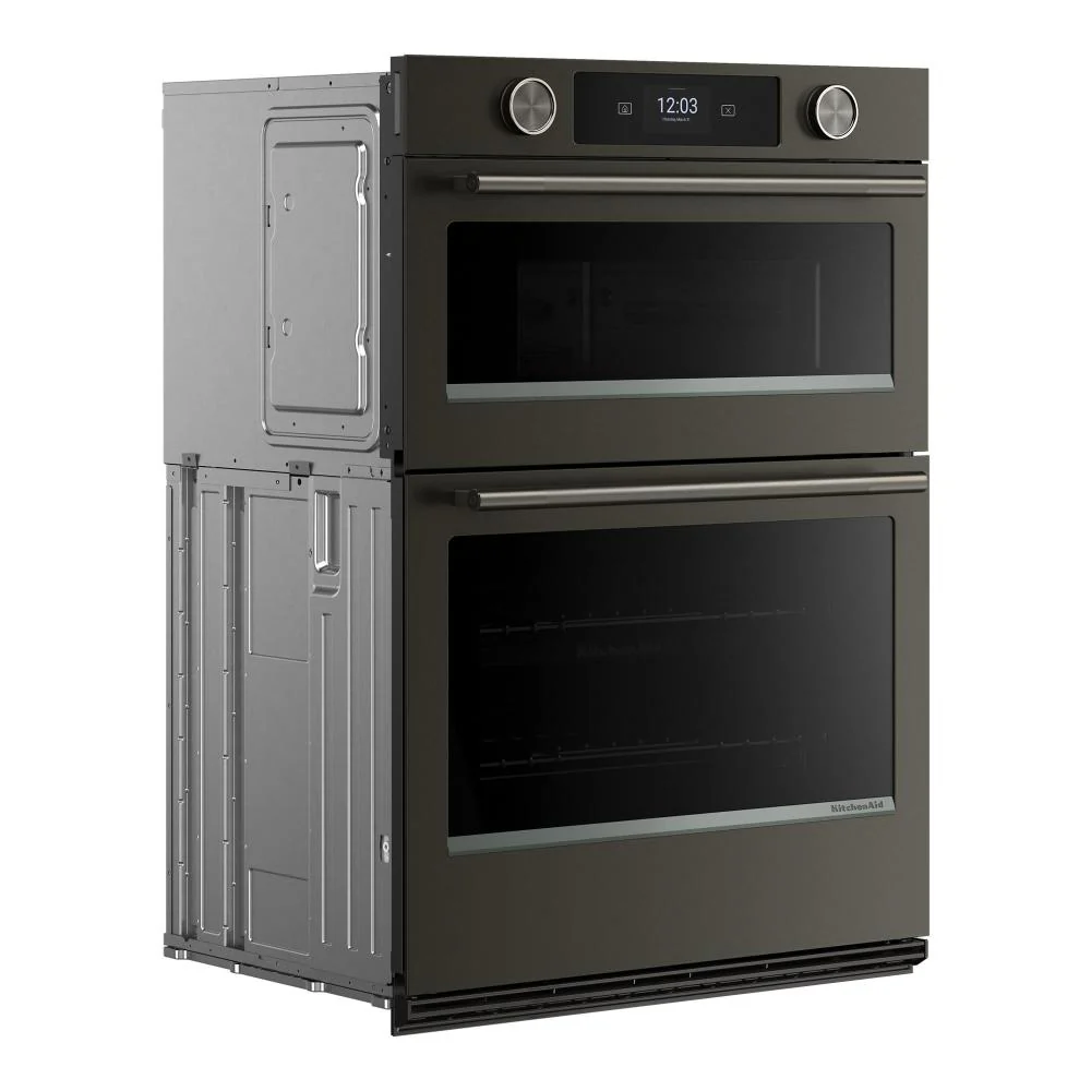 KitchenAid Black Ore 30" Wall Oven with Microwave with Intelligent Cooking Camera (5 cu ft) - KOEC930SBE - Image 4