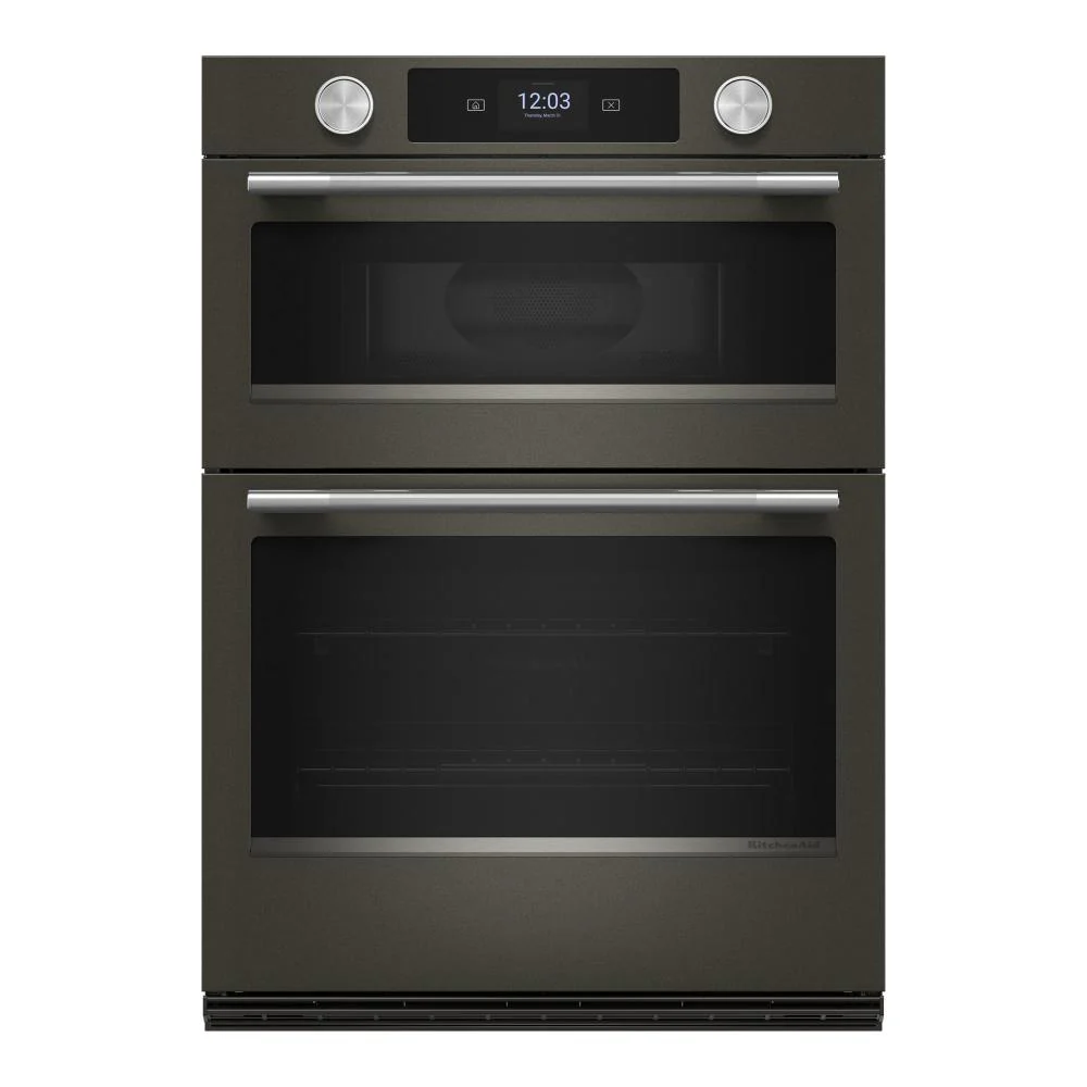 KitchenAid Black Ore 30" Wall Oven with Microwave with Intelligent Cooking Camera (5 cu ft) - KOEC930SBE - Image 6