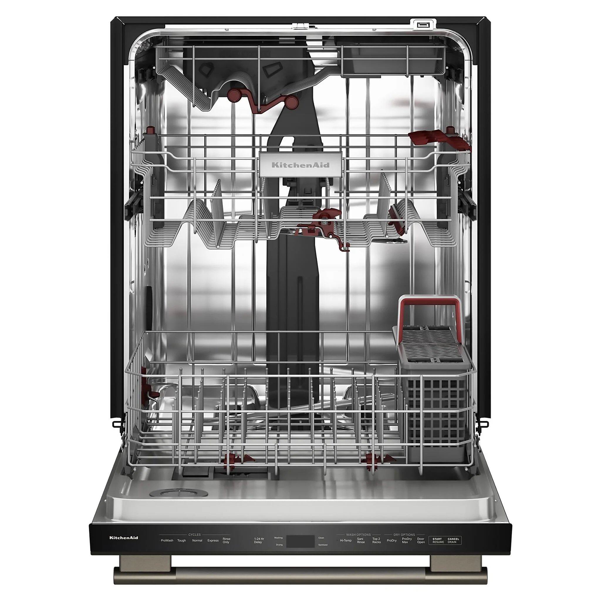 KitchenAid Black Ore Dishwasher (44 dBA) - KDTS624SBE - Image 4