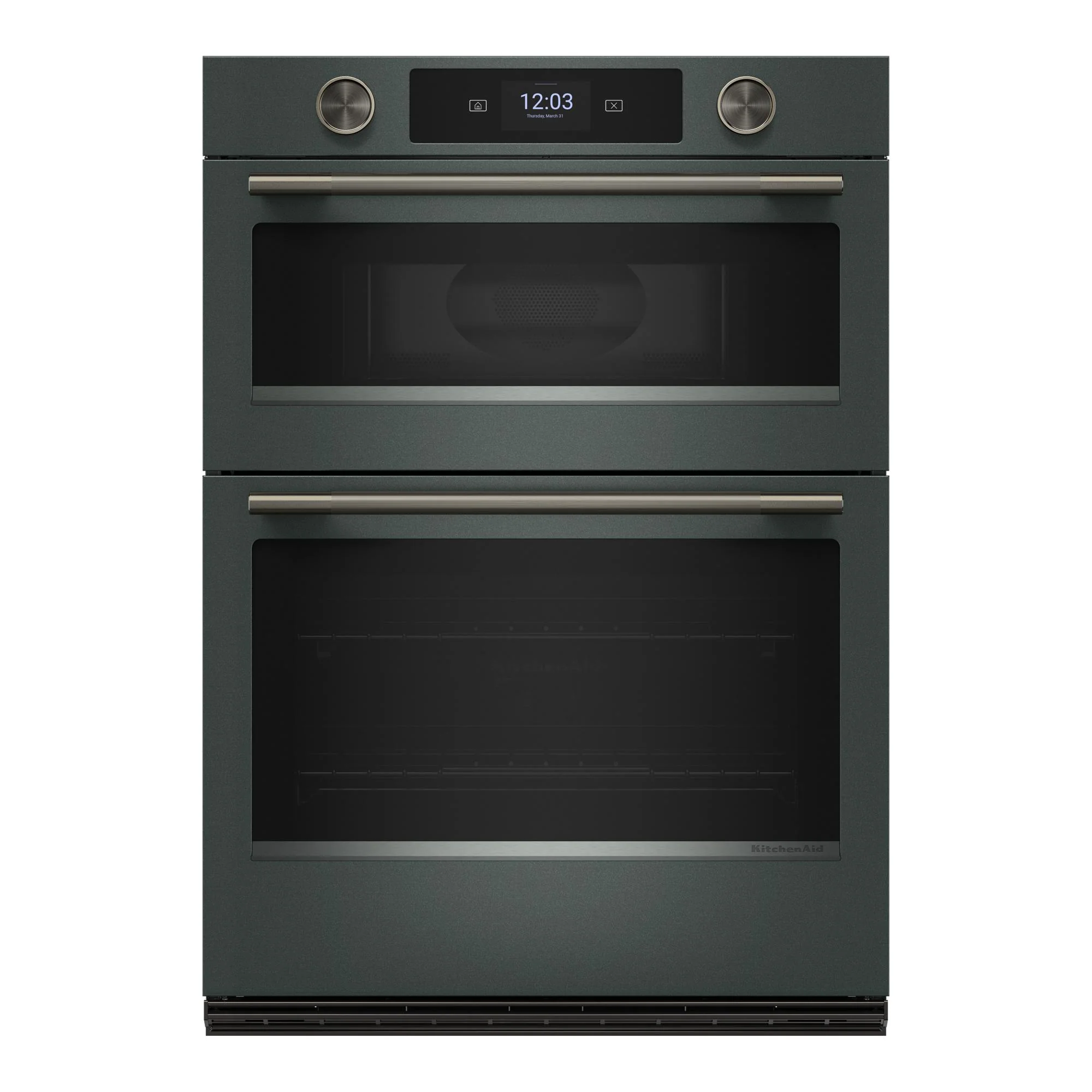 KitchenAid Black Ore Handle and Knob Hardware Accessory Kit for 30" Double Wall Oven & Microwave Combo - W11774415 - Image 4
