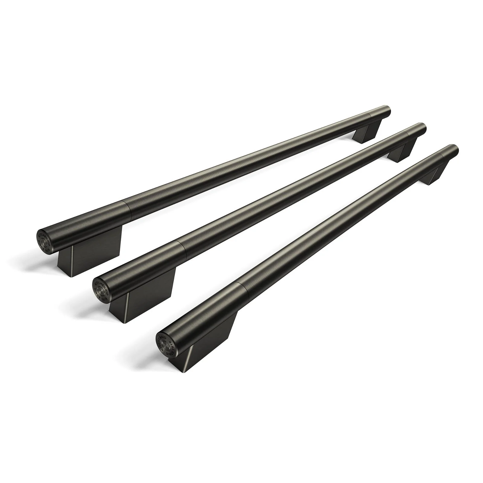 KitchenAid Black Ore Handle Hardware Accessory Kit for 36" Width Counter-Depth French Door Refrigerator - W11777156