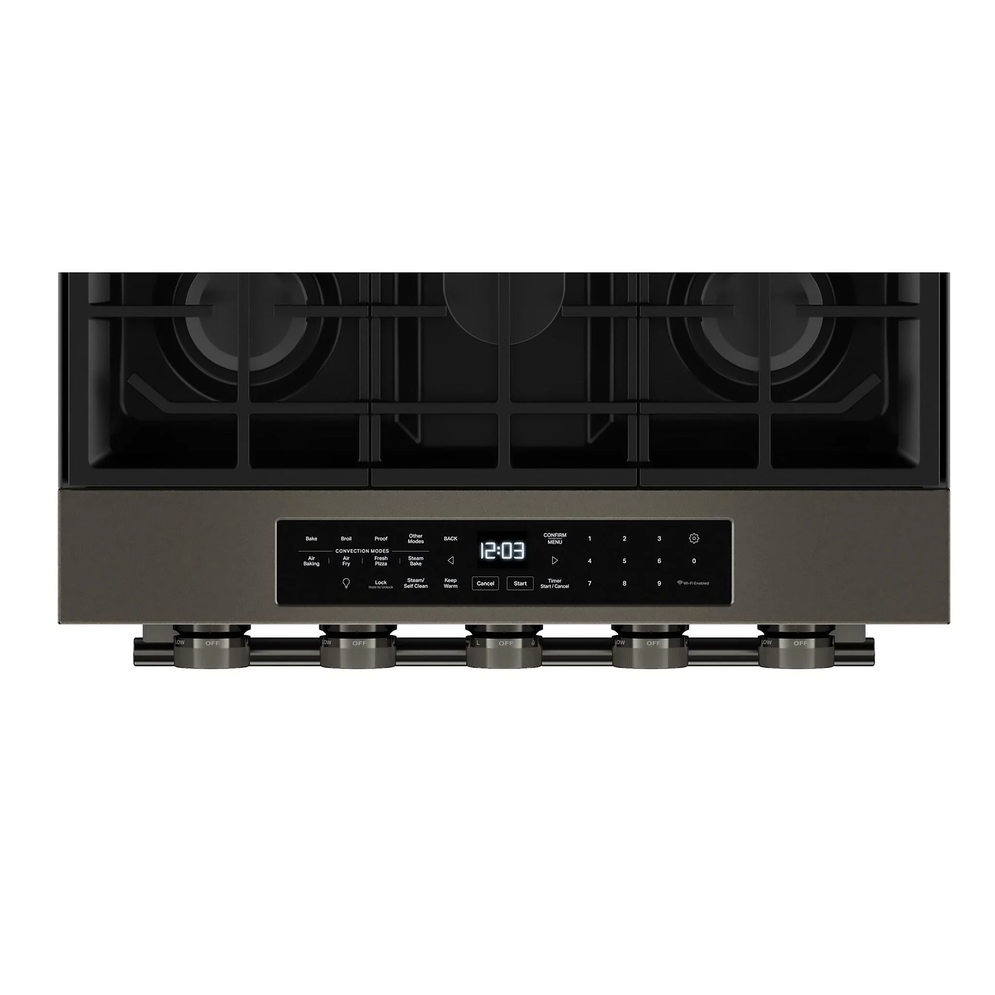 KitchenAid Black Ore Slide-In Gas Convection Range (5 cu.ft) - KSGS530SBE - Image 7