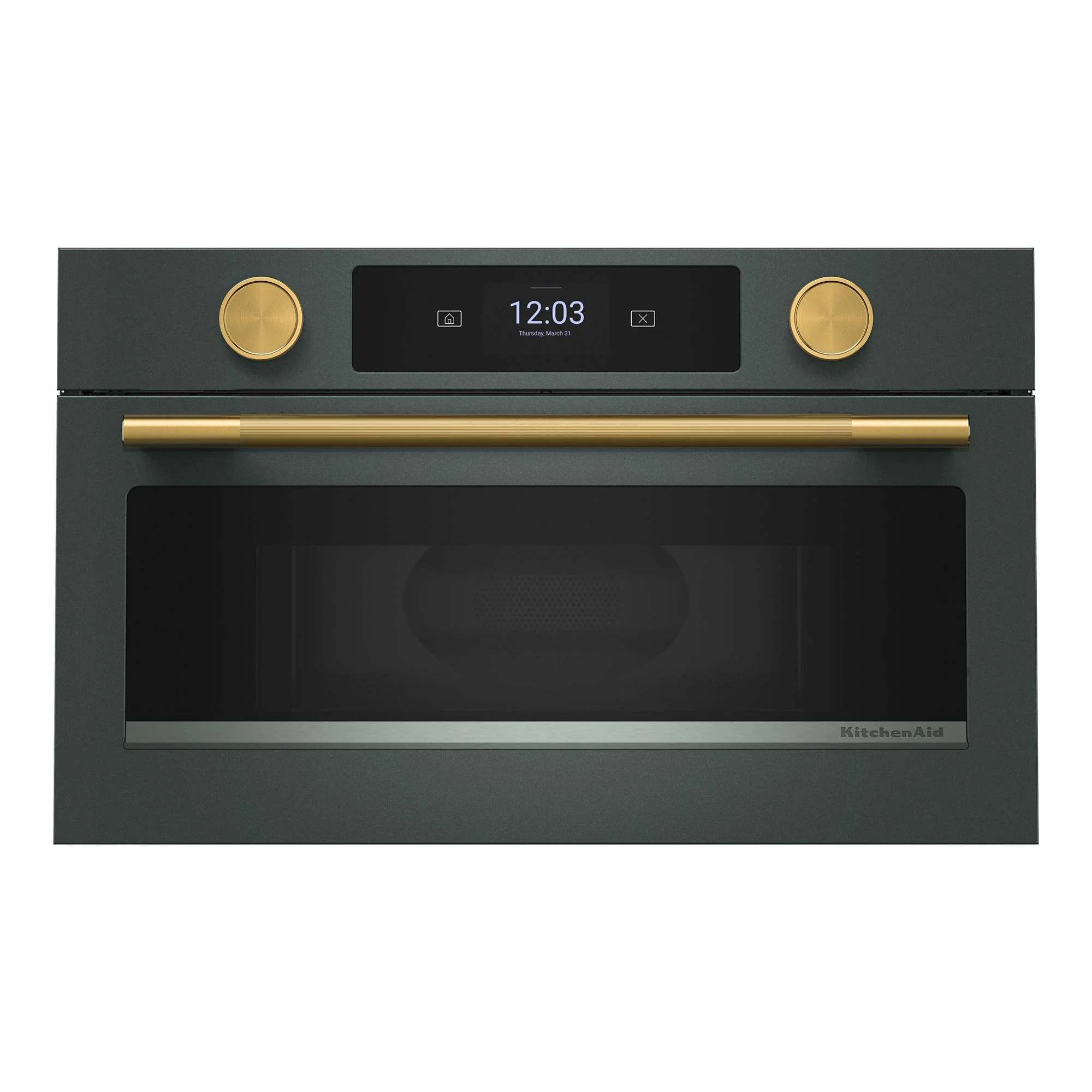 KitchenAid Brass Handle and Knob Hardware Accessory Kit for Single Wall Oven - W11774414 - Image 4