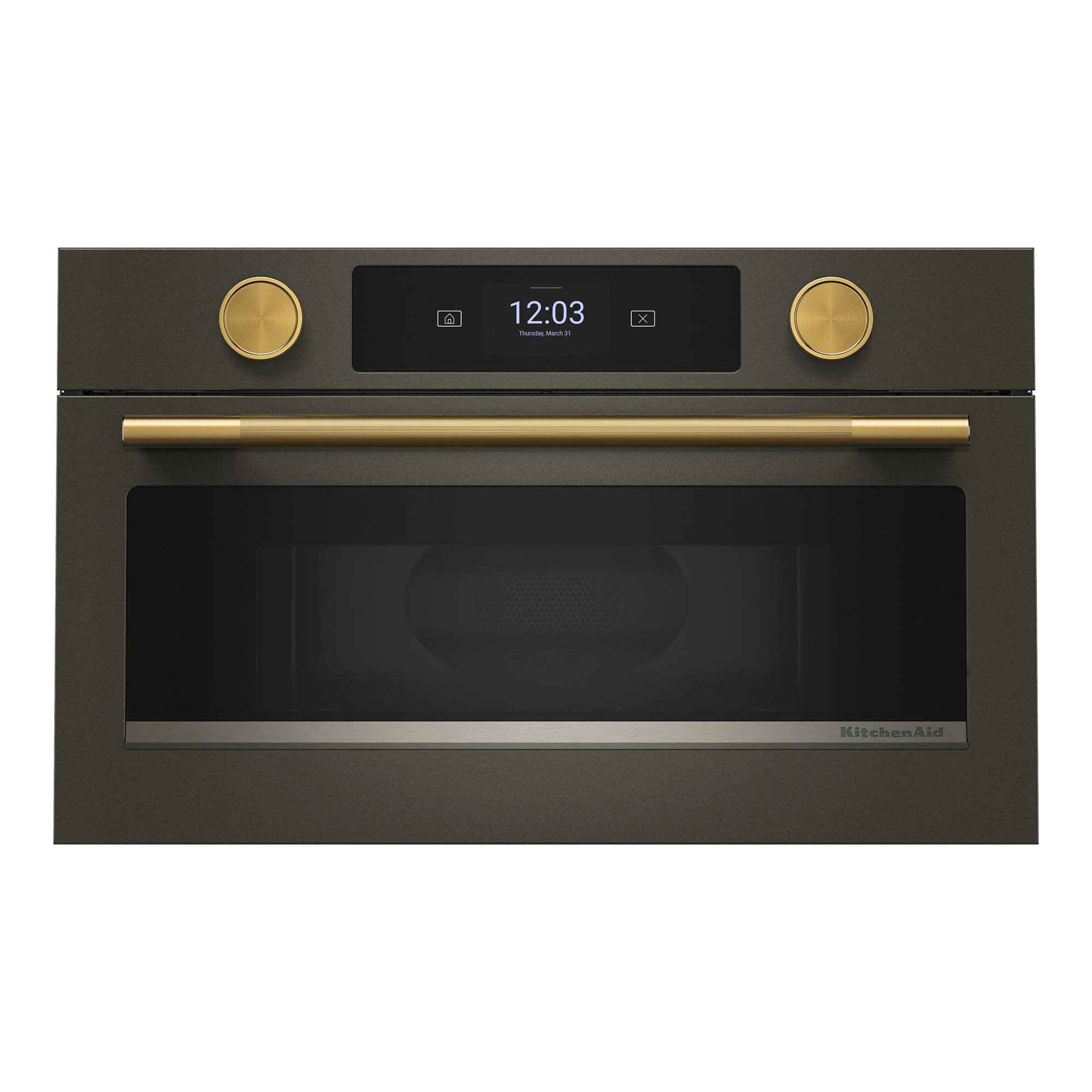 KitchenAid Brass Handle and Knob Hardware Accessory Kit for Single Wall Oven - W11774414 - Image 5