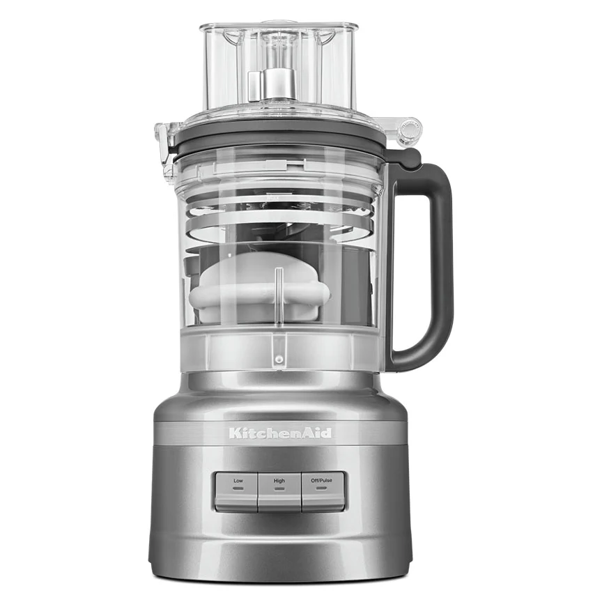 KitchenAid® Contour Silver 13-Cup Food Processor with Dicing Kit - KFP1319CU - Image 2