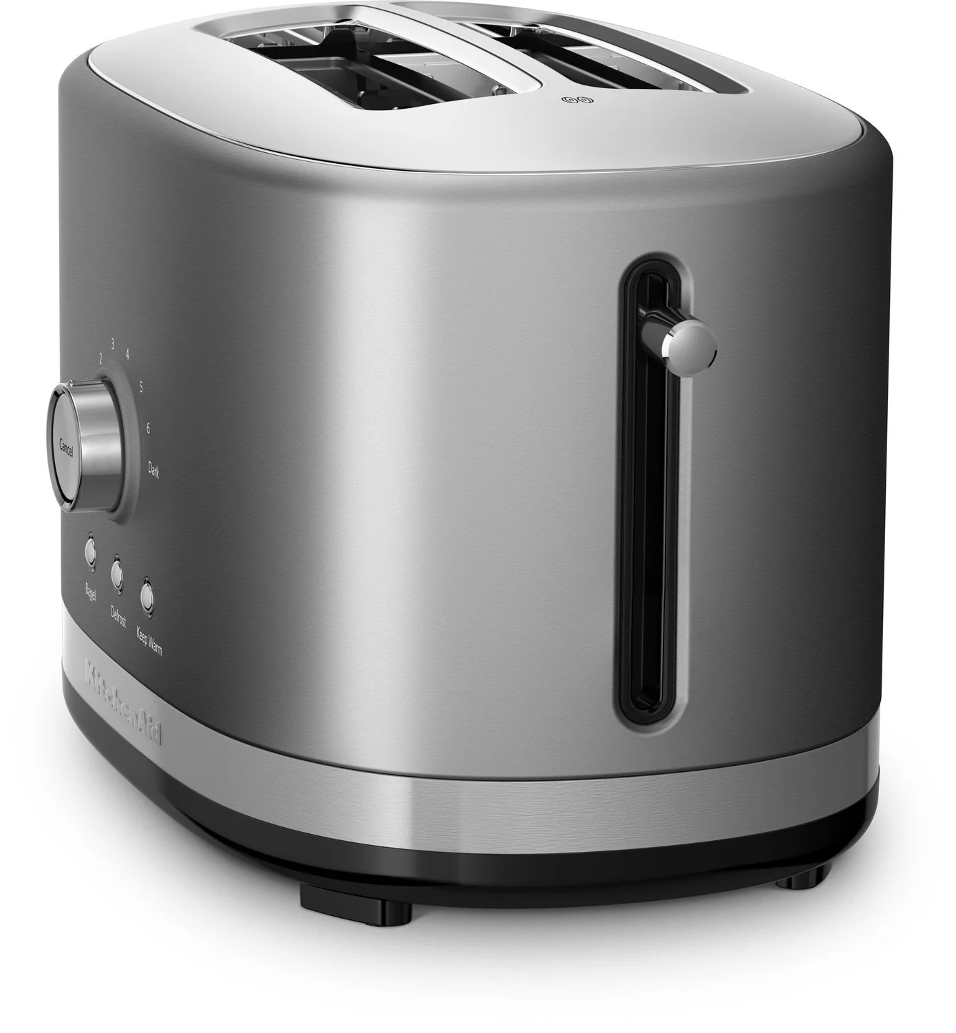 KitchenAid Contour Silver 2-Slice Toaster with High-Lift Lever - KMT2116CU - Image 3