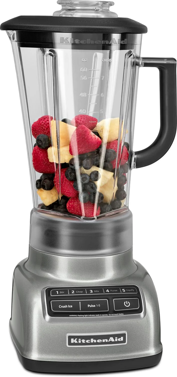KitchenAid Contour Silver 5-Speed Diamond Blender (60 oz.) - KSB1575CU - Image 2
