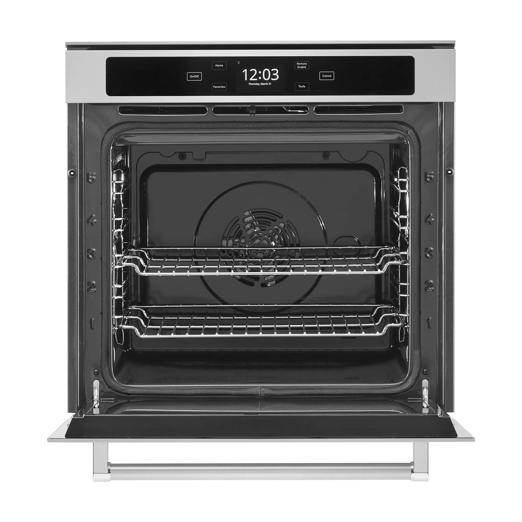 KitchenAid Fingerprint Resistant Stainless Steel 24" Wall Oven (2.9 Cu.Ft.) - YKOSC504PPS - Image 2